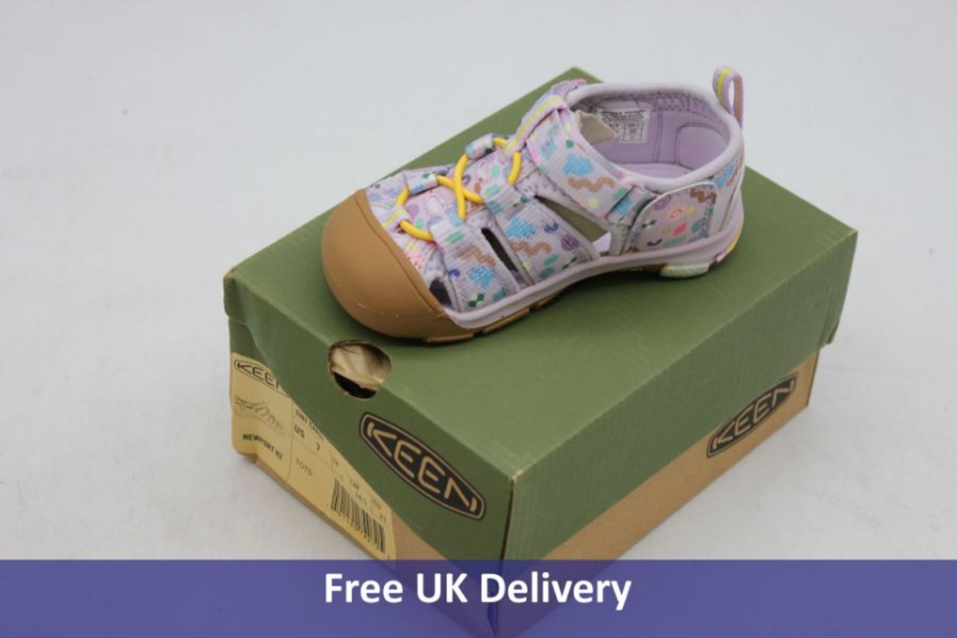 Four pairs of Keen Kids' Footwear to include 1x Newport H2 Sandals, Tiny Candy, UK 6, 1x Newport H2