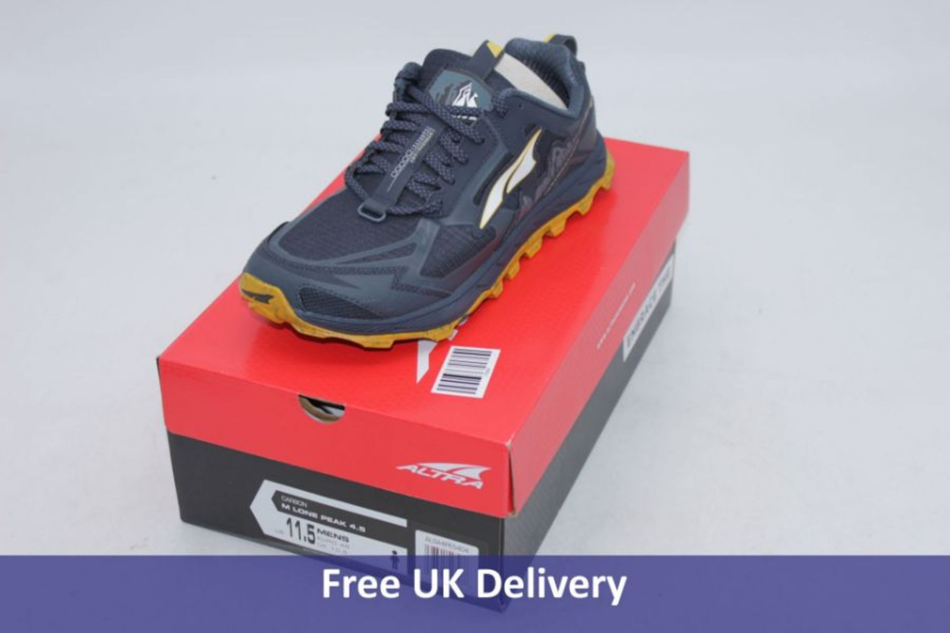 Altra Men's Lone Peak Running Shoes, Carbon Blue, UK 10.5