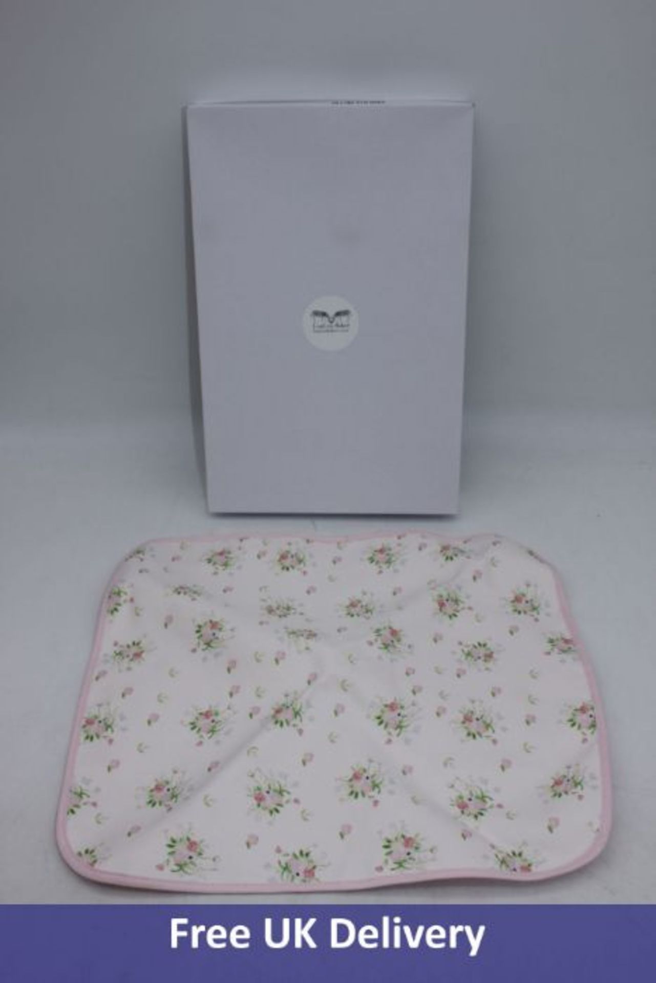 LouLou Baker Baby Girl Linen Lingerie Bag, Pink