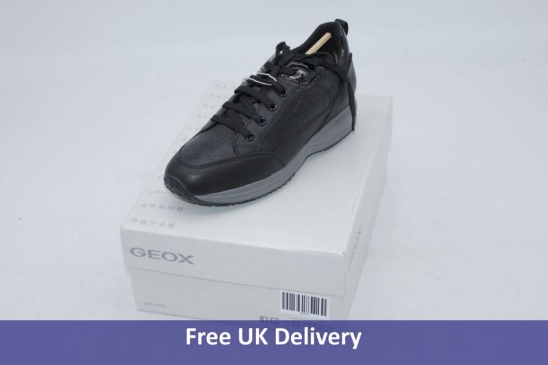 Four pairs of Geox Trainers to include 1x D Aglaia C Trainers, Black, UK 5, 1x D Happy A D0462A Trai - Image 2 of 4