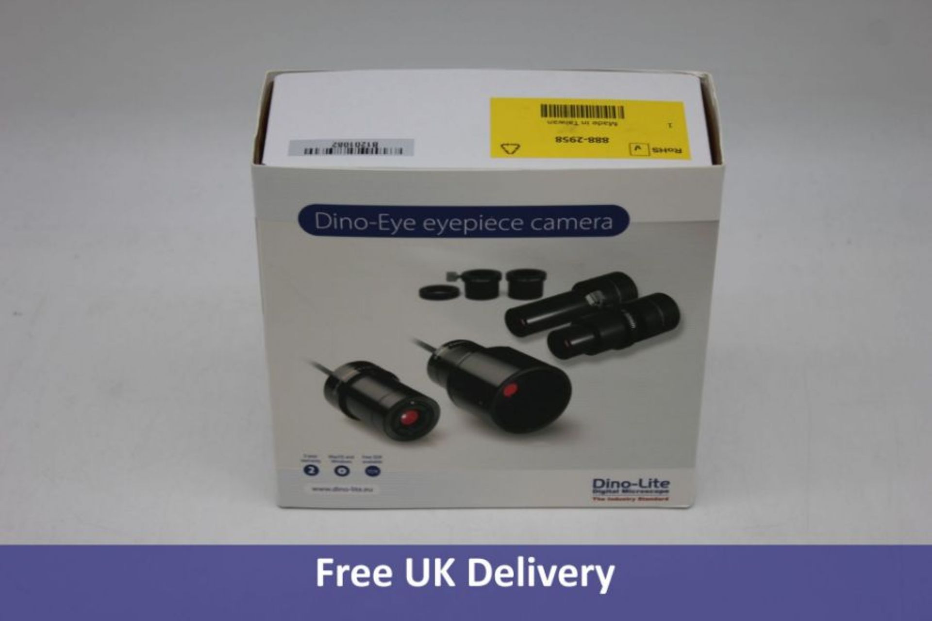 Dino-Eye AM7023B Microscope Eyepiece Camera, USB, 5.0MP, 30/30.5 mm Oculars, MacOS and Windows