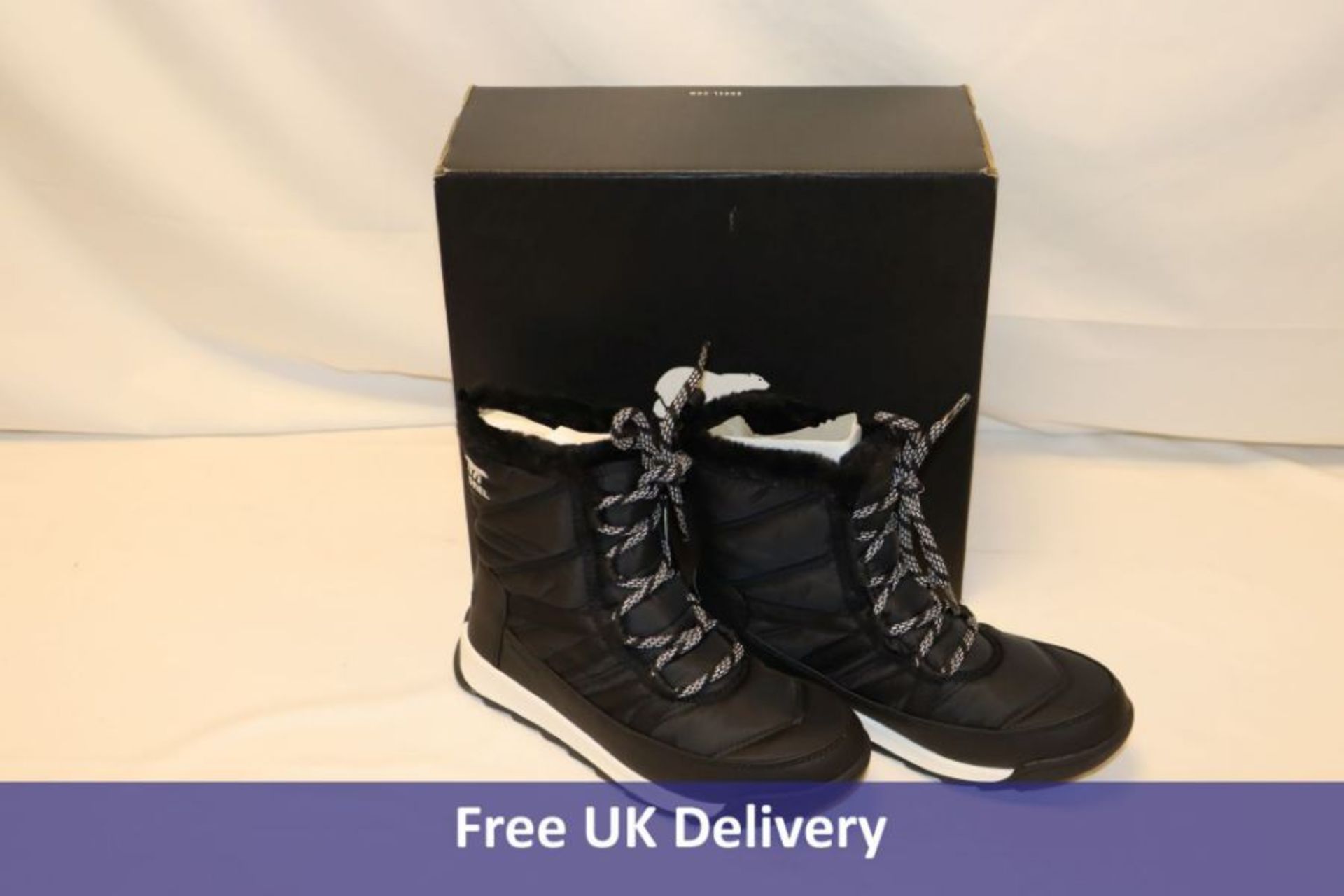Sorel Women's Winter Boots WHITNEY II, Black, UK 5.5