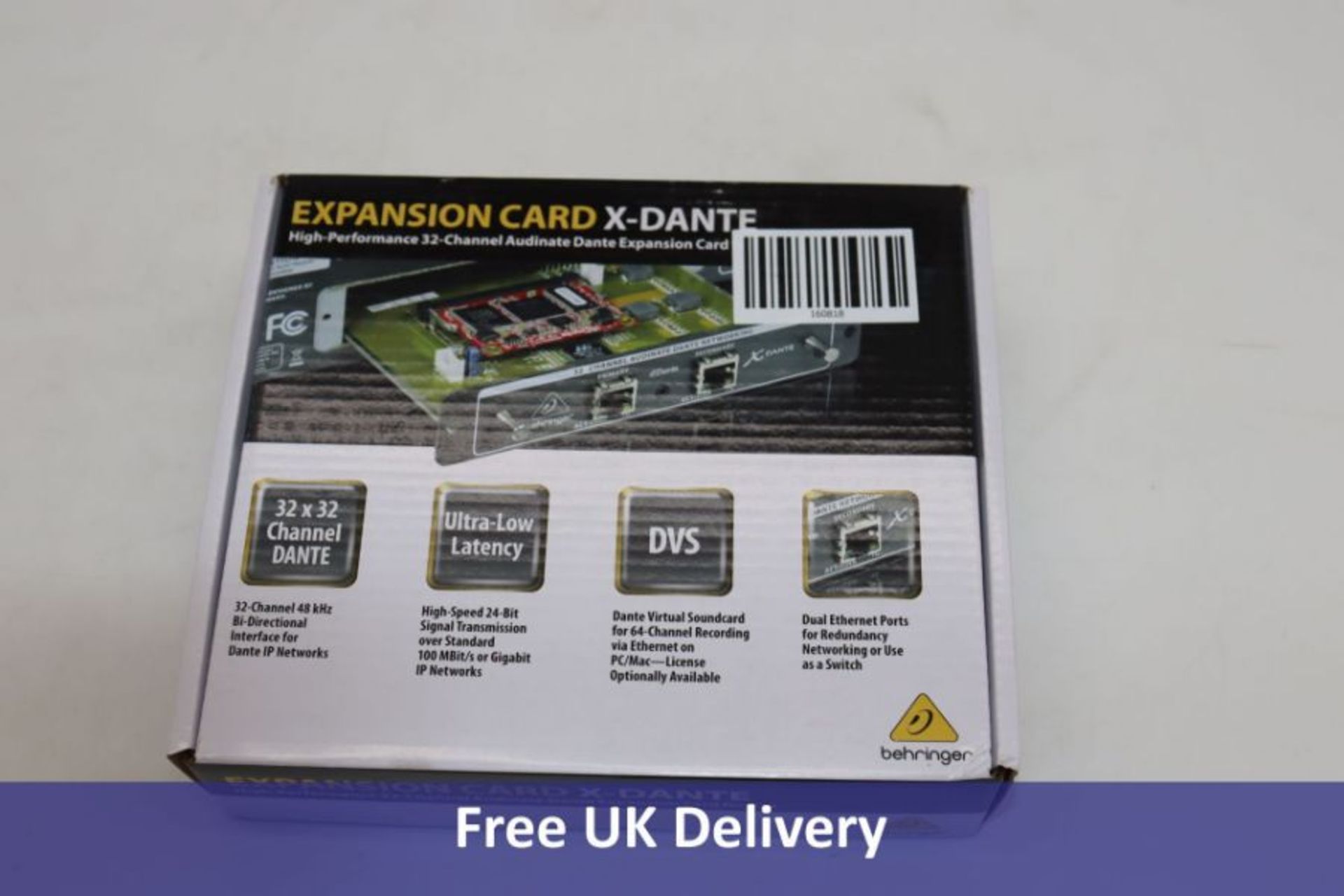 Behringer X-Dante Expansion Card for X32