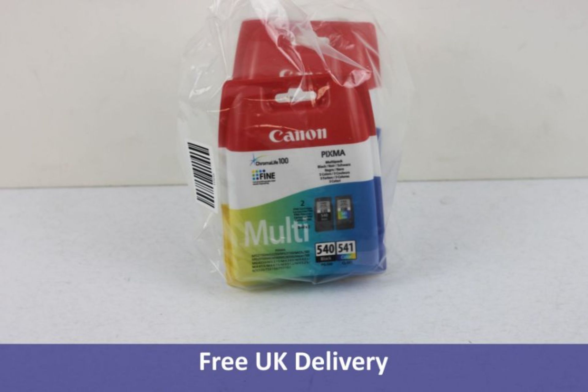 Two Packs of Canon PG-540 CMY Value Pack Colour Cartridges