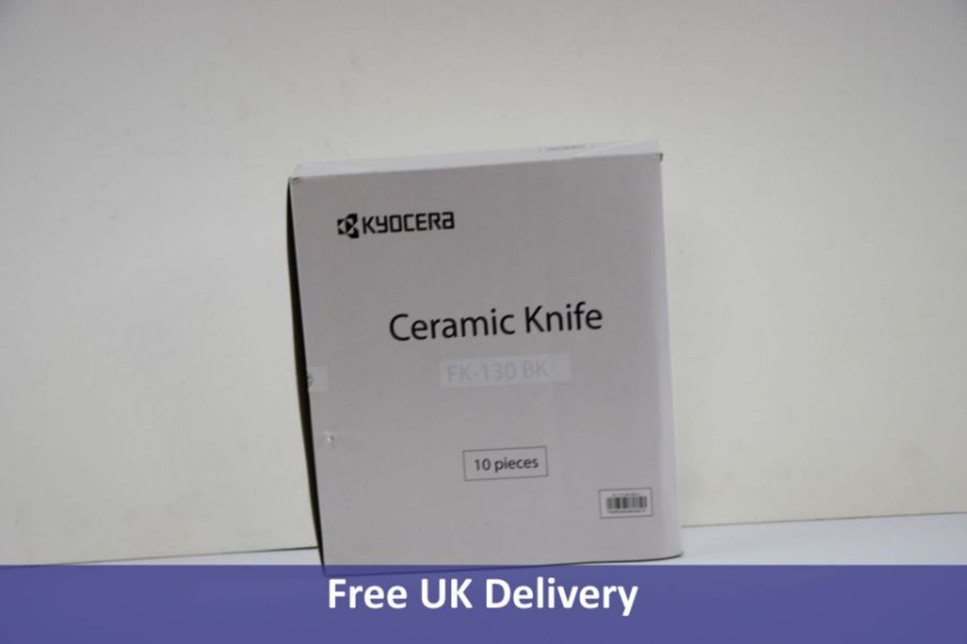 Ten Kyocera Mini Santoku Ceramic Knives, FK Series, 11.5 cm. 'OVER 18's ONLY'