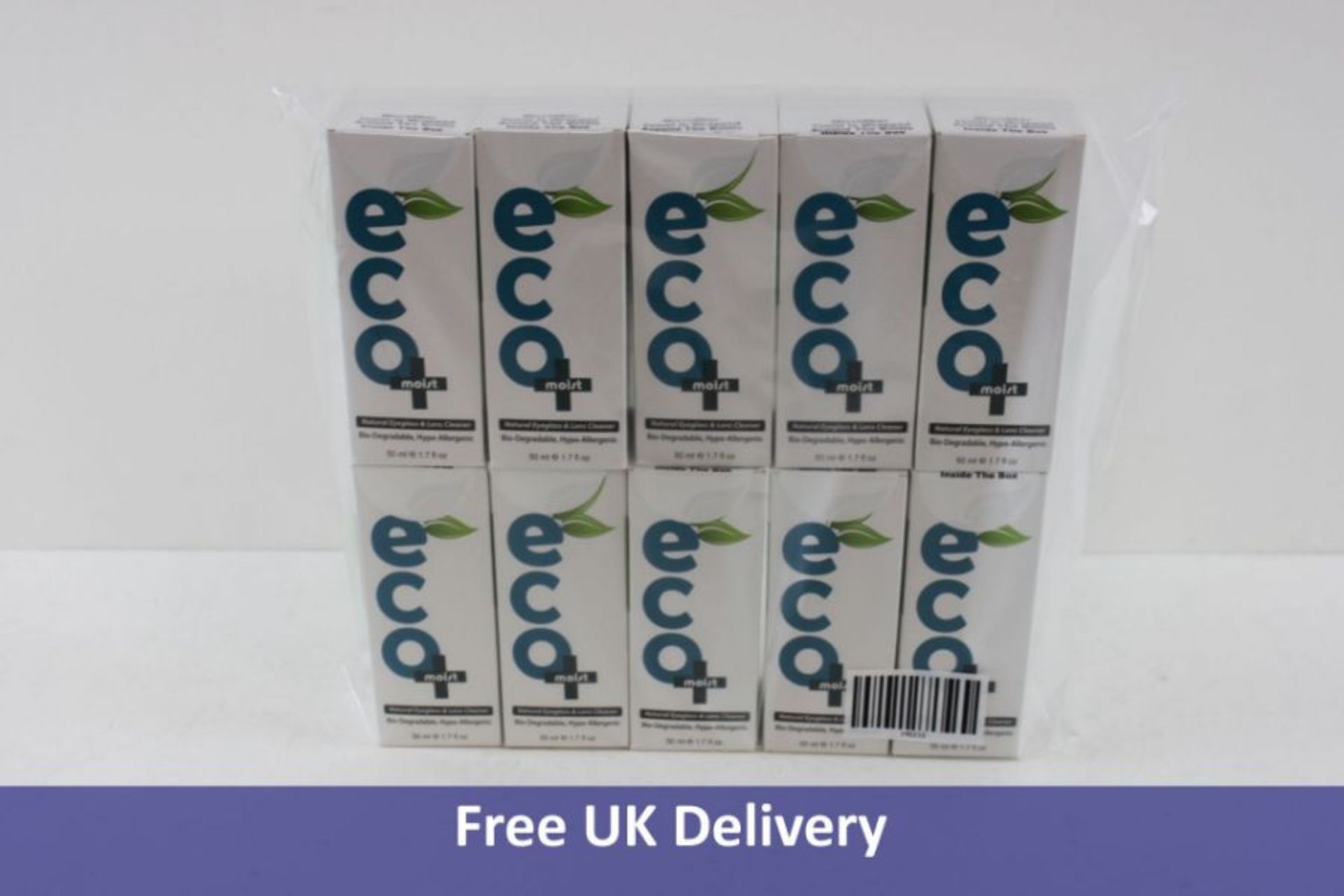 Ten Bottles of Ecomoist Natural Eyeglass & Lens Cleaner