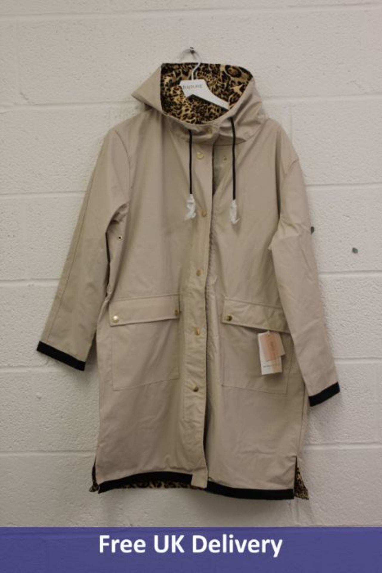 Two items of Rino & Pelle Women's Clothing to include 1x Caramba Raincoat White Swan, Size 38 and 1x