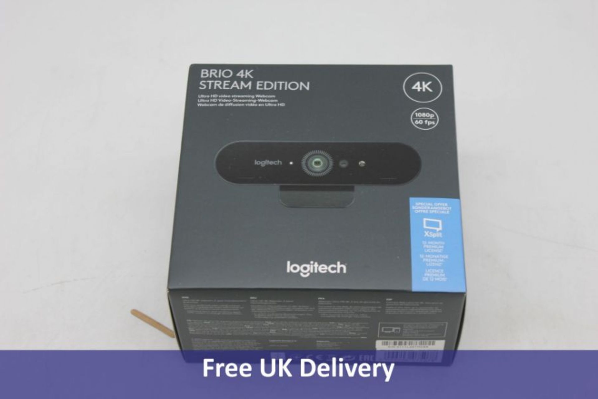 Logitech Brio Webcam with 4K Ultra HD Video