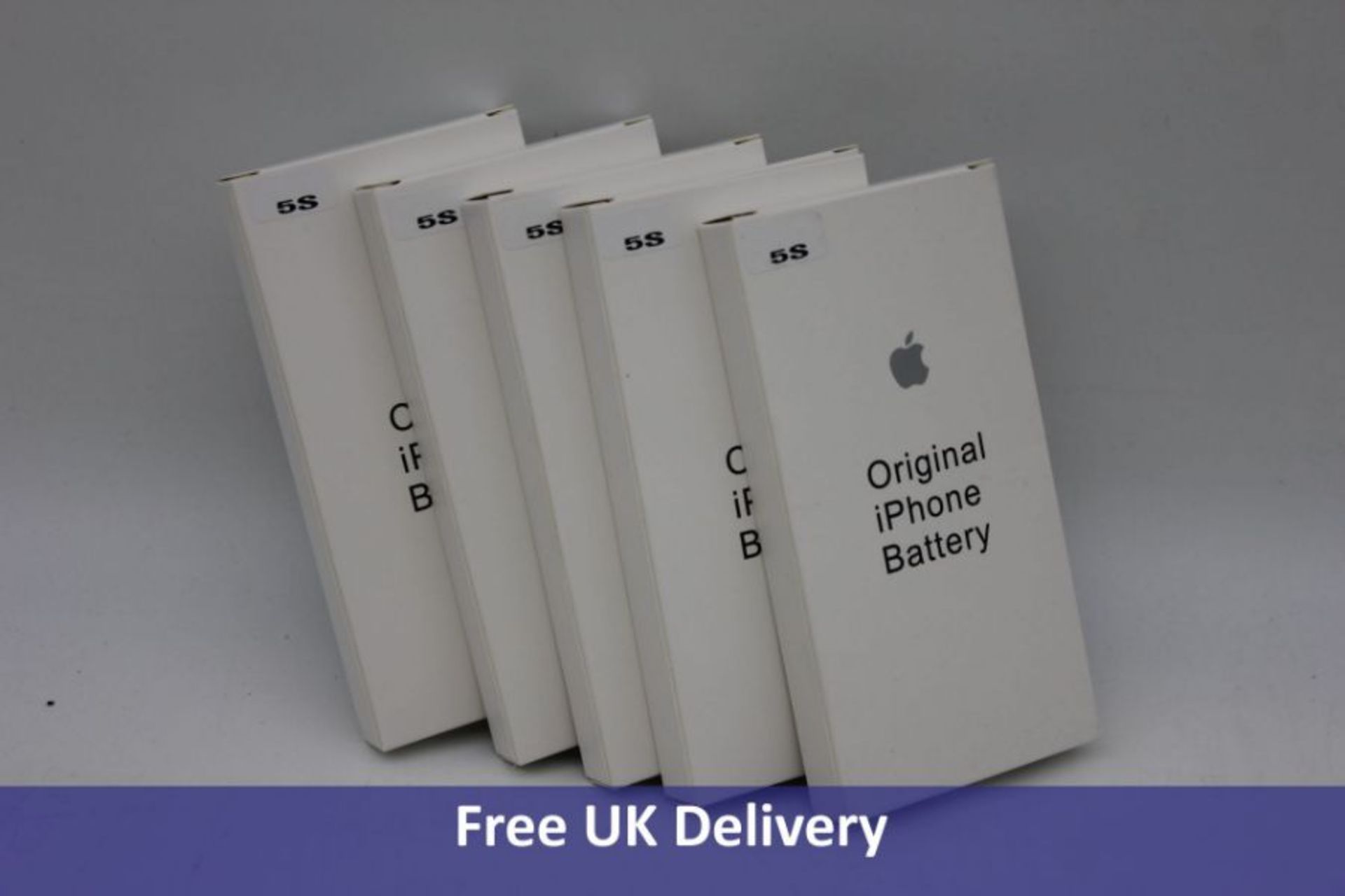 Ten Apple iPhone 5S/5C Replacement Batteries, Black