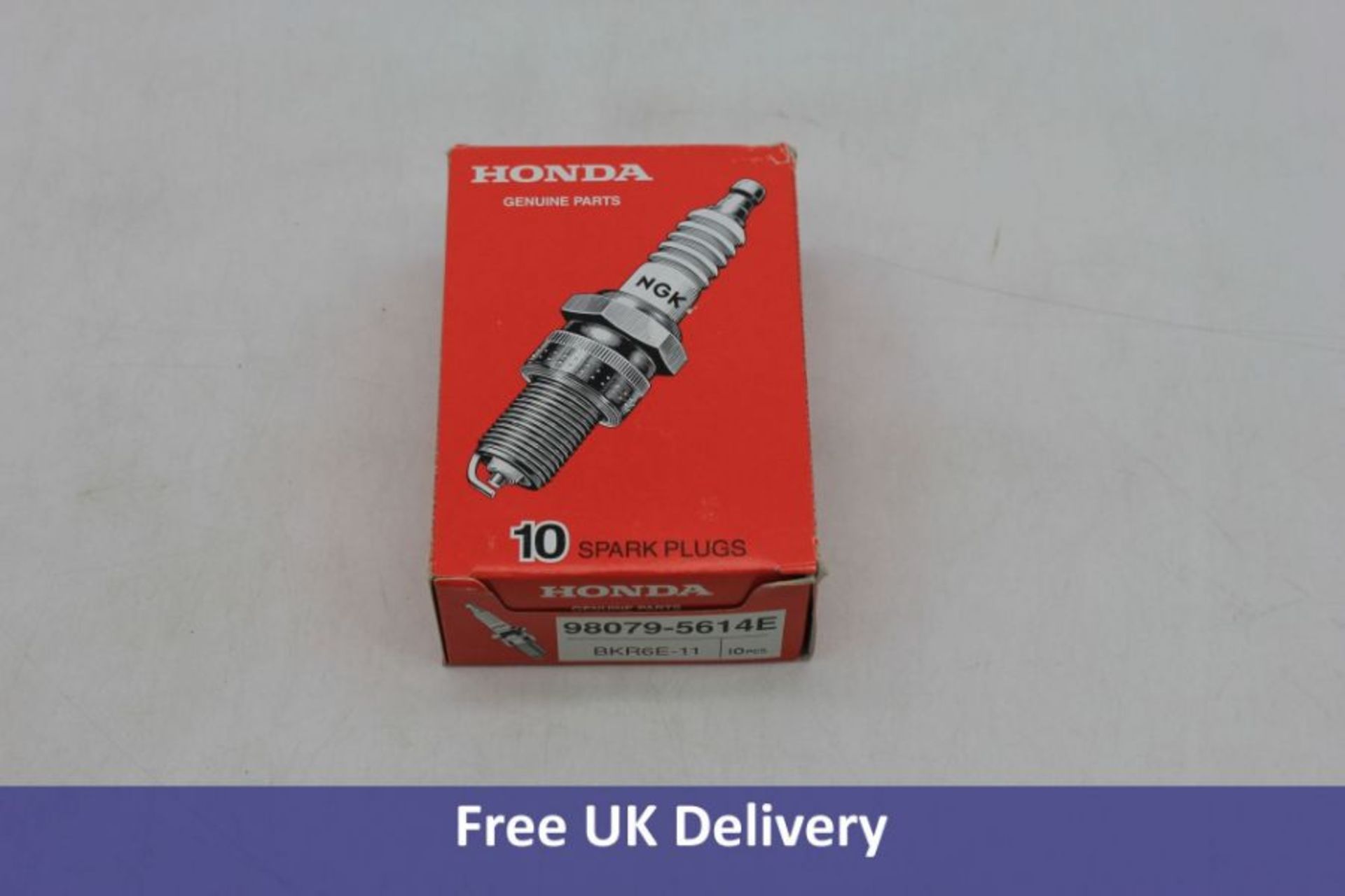 Two Packs of Honda Genuine Parts BKR6E-11 Spark Plug. 10 pieces per pack
