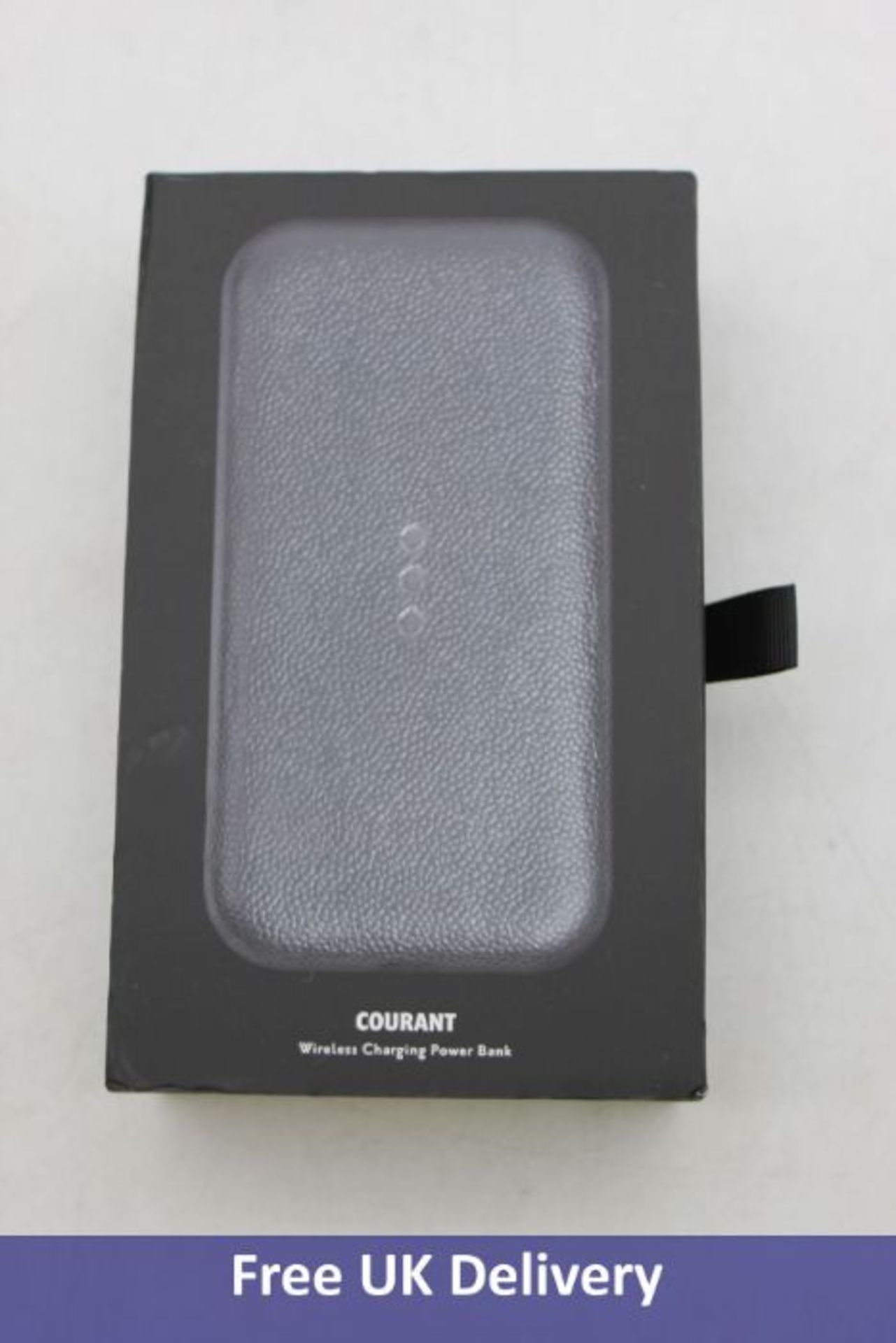 Courant Carry Power Bank Wireless Charger, Ash