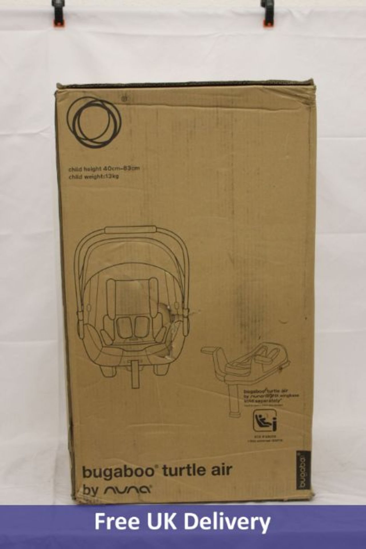 Bugaboo Turtle Air Car Seat, Child Height 40cm-83cm, Child Weight 13kg