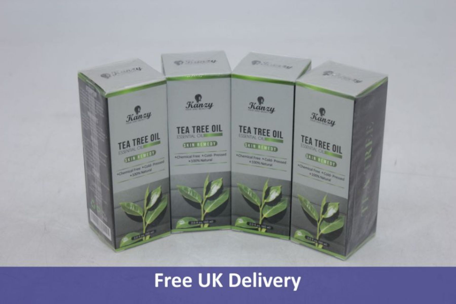 Twenty-Four Bottles Kanzy Tea Tree Oil For Skin, Treatment For Hair, Face, Acne Blemishes And Nails, - Image 3 of 3