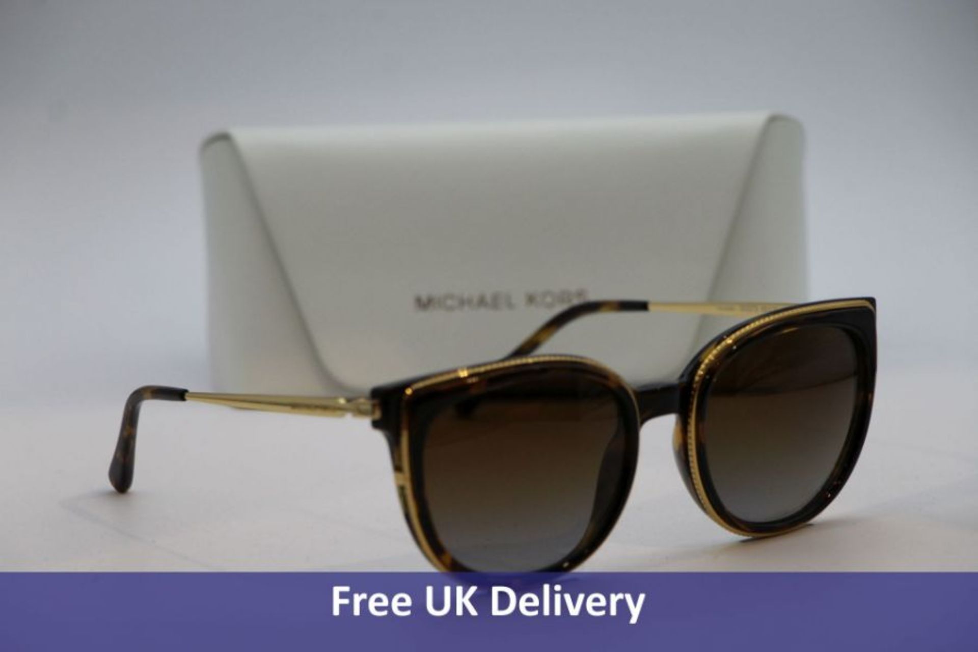 Michael Kors Bal Harbour MK 2089U Sunglasses, Brown Havana/Gold