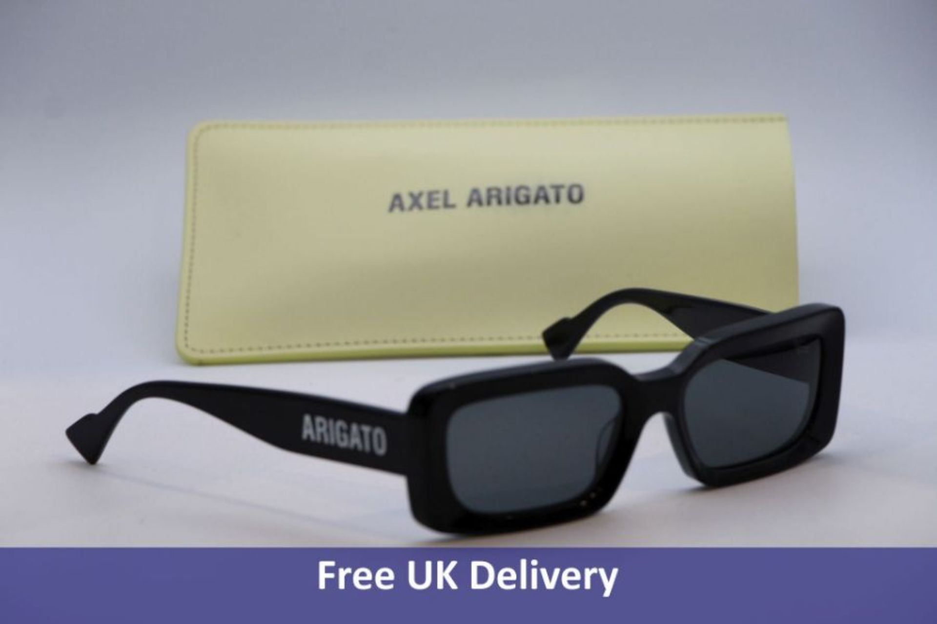 Axel Arigato Arena Rectangular Sunglasses, Black