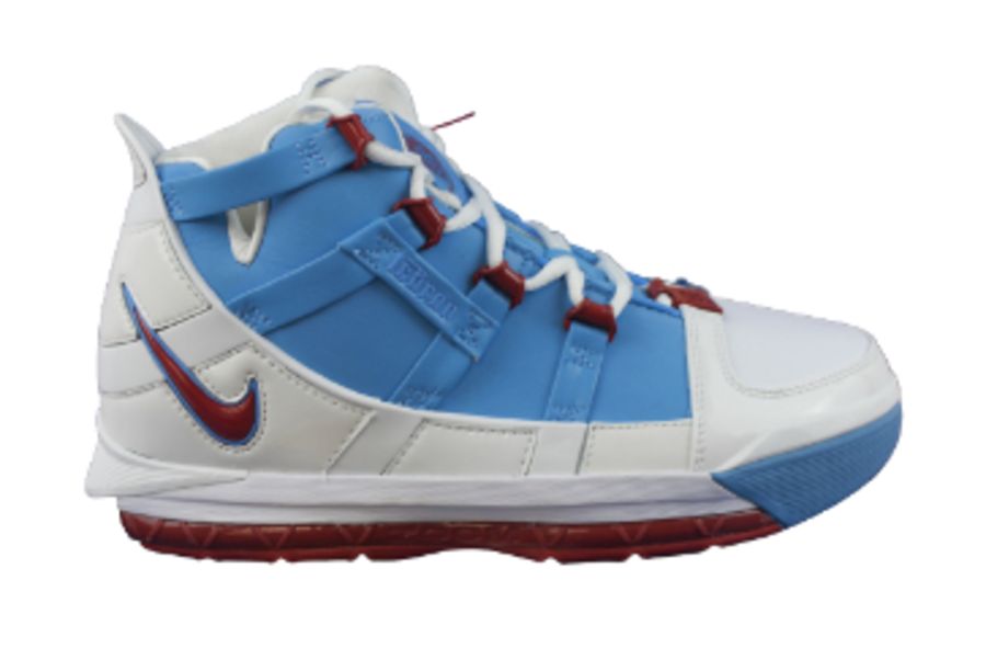 Nike Men's Zoom Lebron III QS Trainers, "Houston Oilers ", UK 7