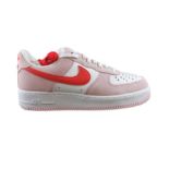 Nike Men's Air Force 1 Low 07 QS Valentine's Day Love Letter 21 Trainers, Tulip Rose and University