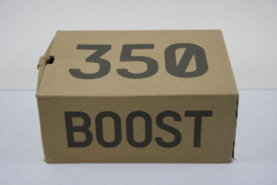 Adidas Men's Yeezy Boost 350 Trainers, Black, UK 9 - Image 6 of 6