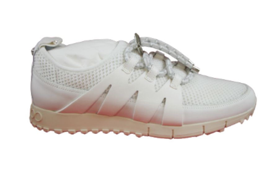 Jimmy Choo Women's Nija Trainers, White, EU 41