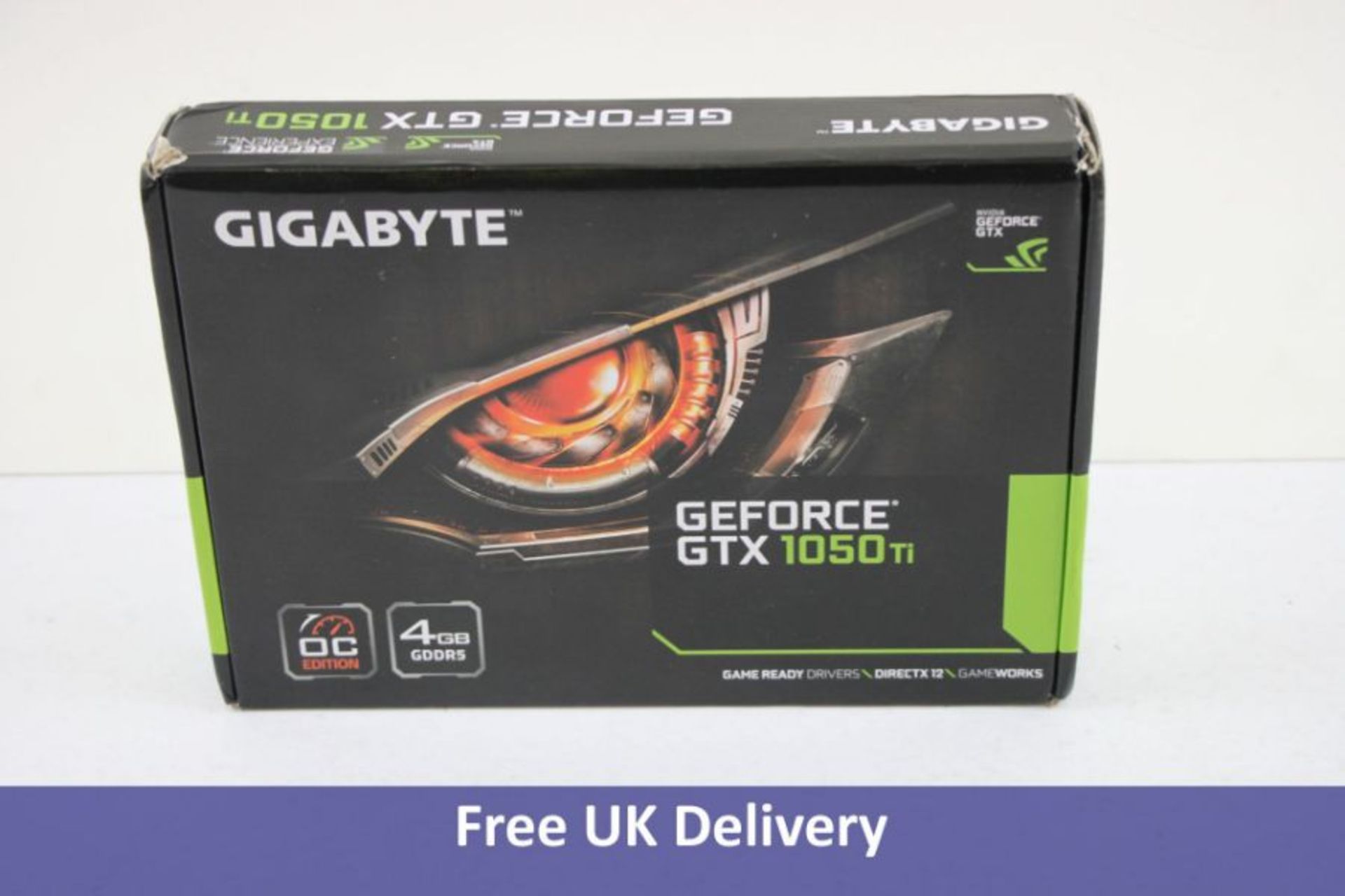 Gigabyte Geforce GTX 1050 Ti OC 4G Graphics Card