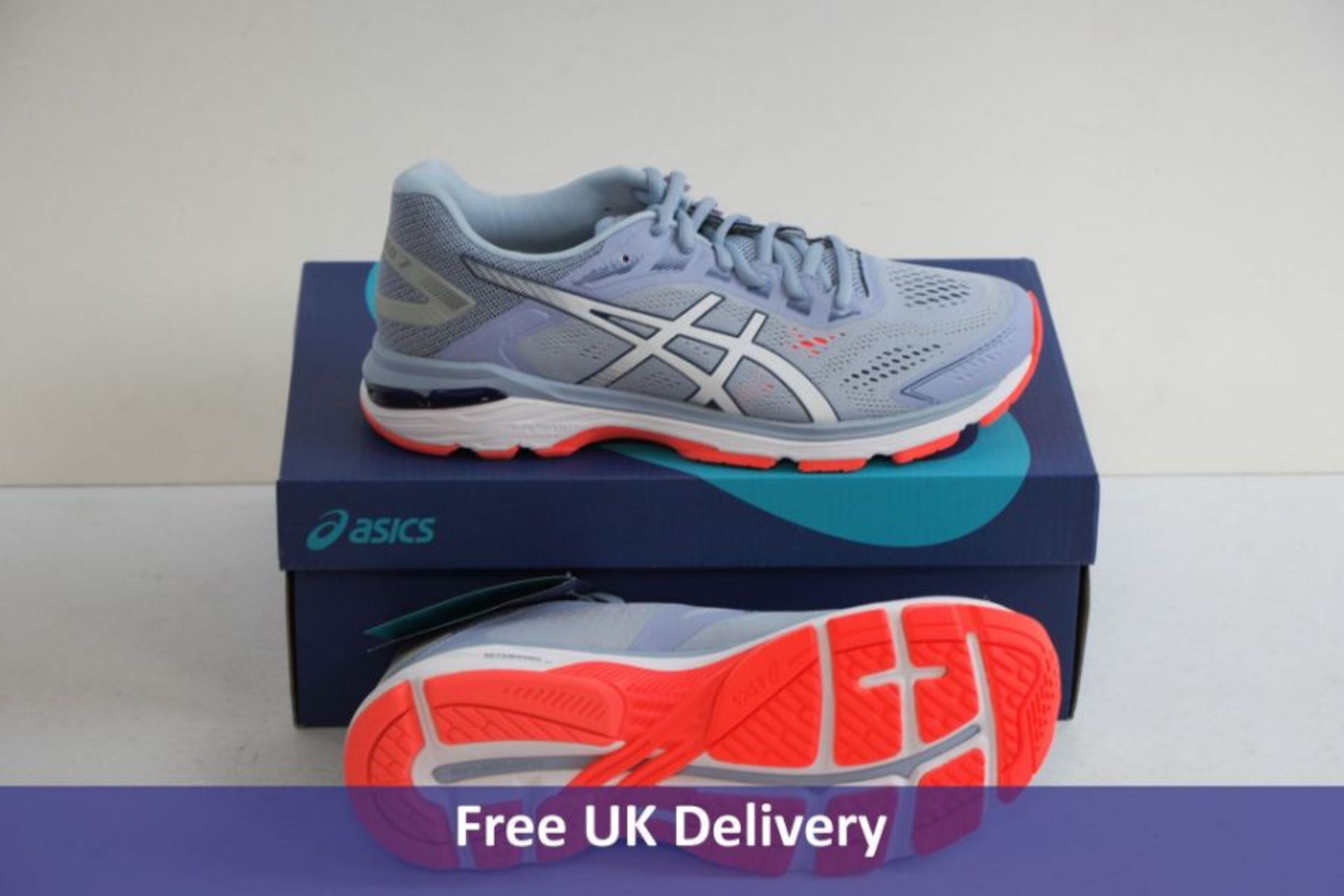 Asics Women's GT 2000 7 Trainers, Mist and White, UK 7.5