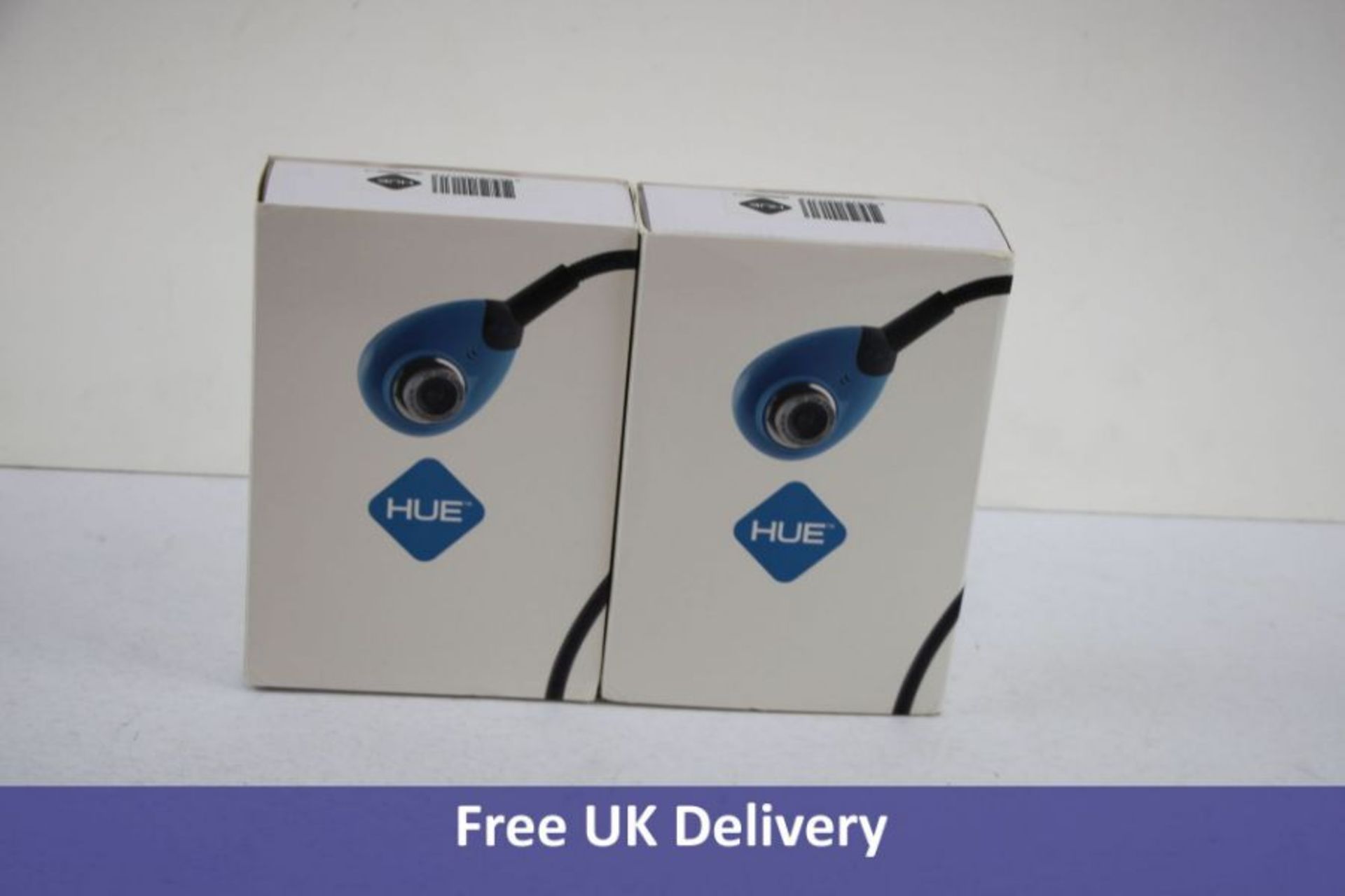 Two Hue Hd Portable USB Cameras, Blue