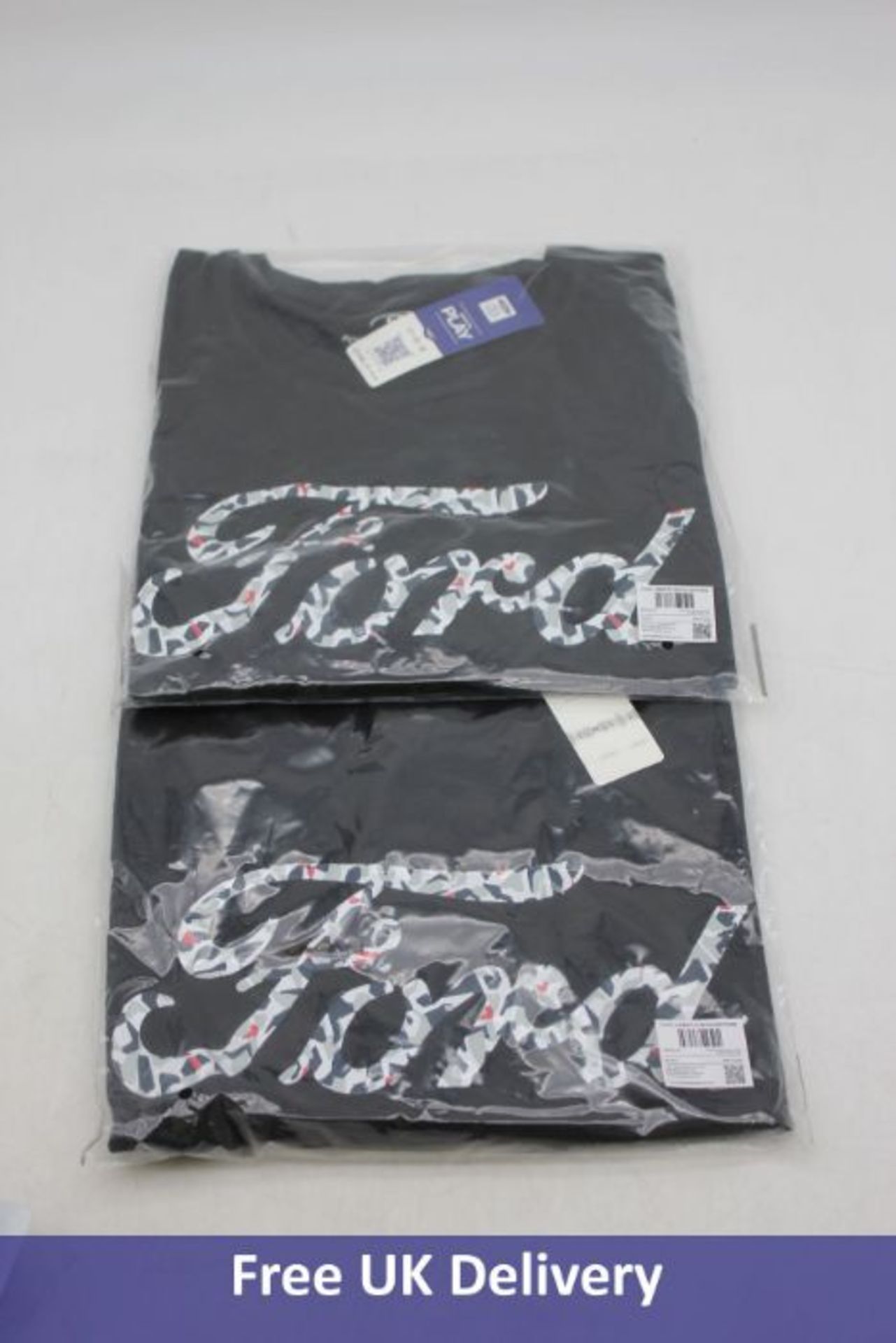 Eight Ford Camo Life Style Collection T-Shirts, Black With Ford Decoration, 2x UK M, 2x UK L, 2x UK - Image 3 of 4