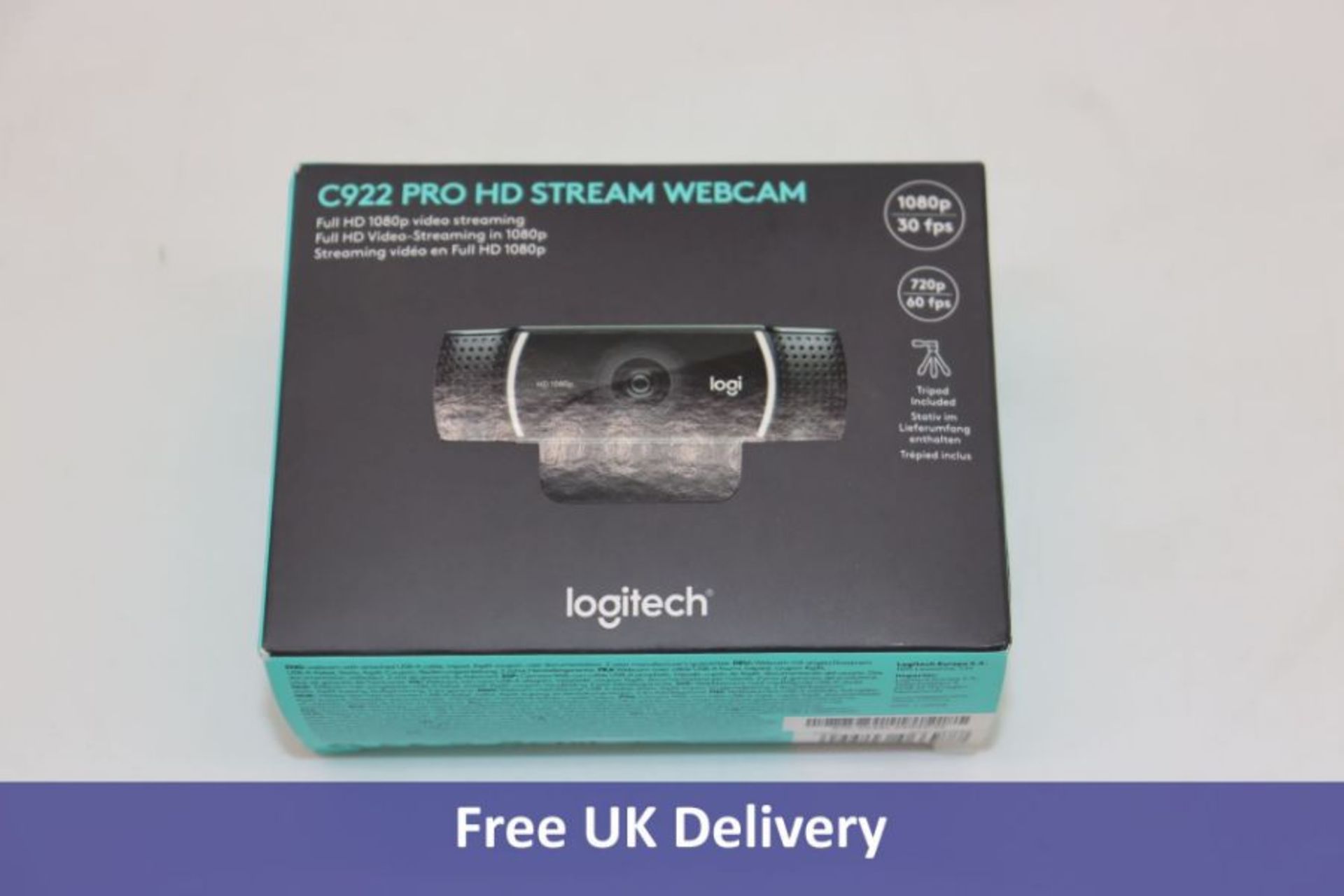 Logitech C922 Pro Stream Webcam