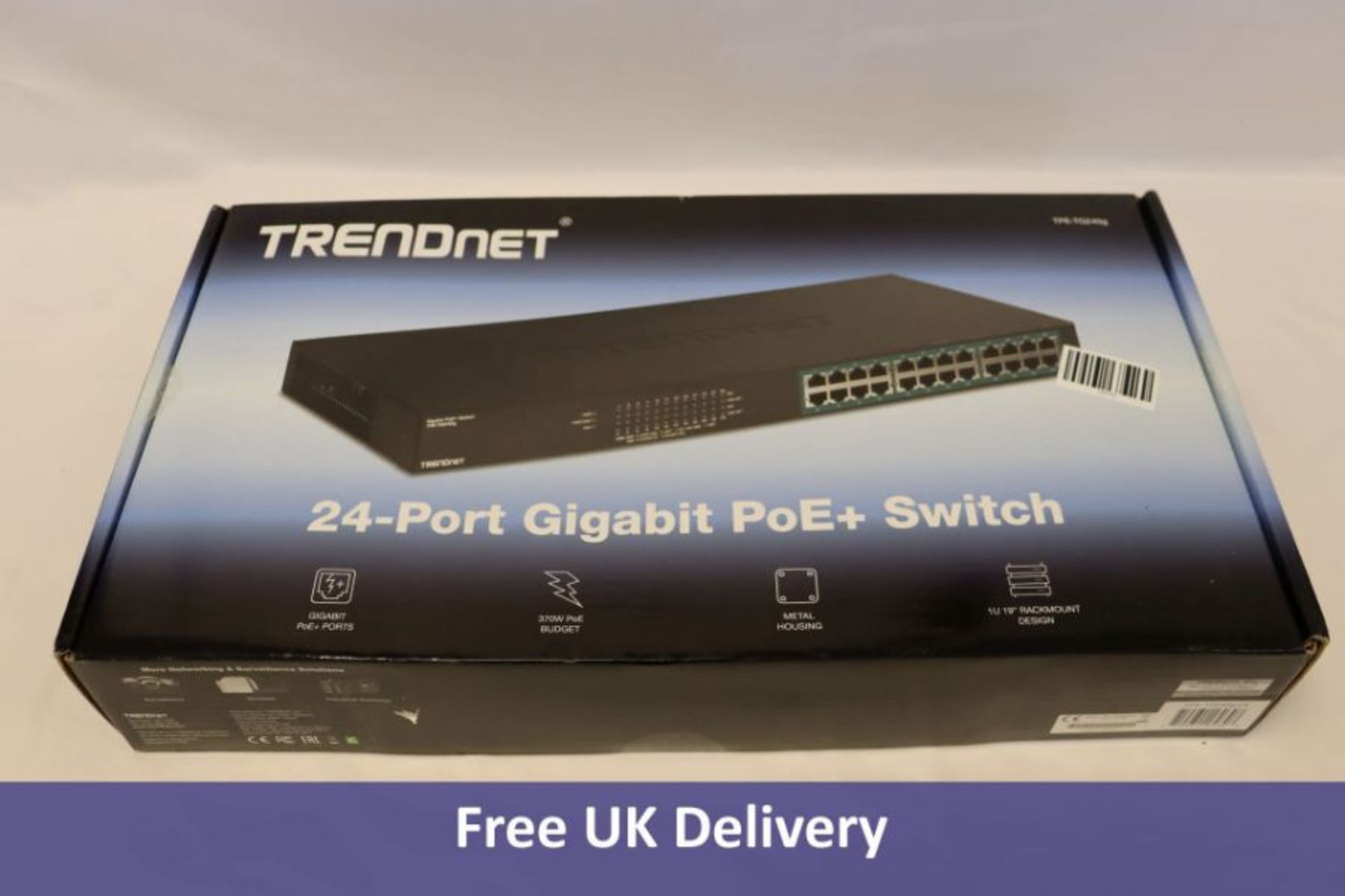 Trendnet TPE TG240G Switch POE, 24Port Gigabit PoE+