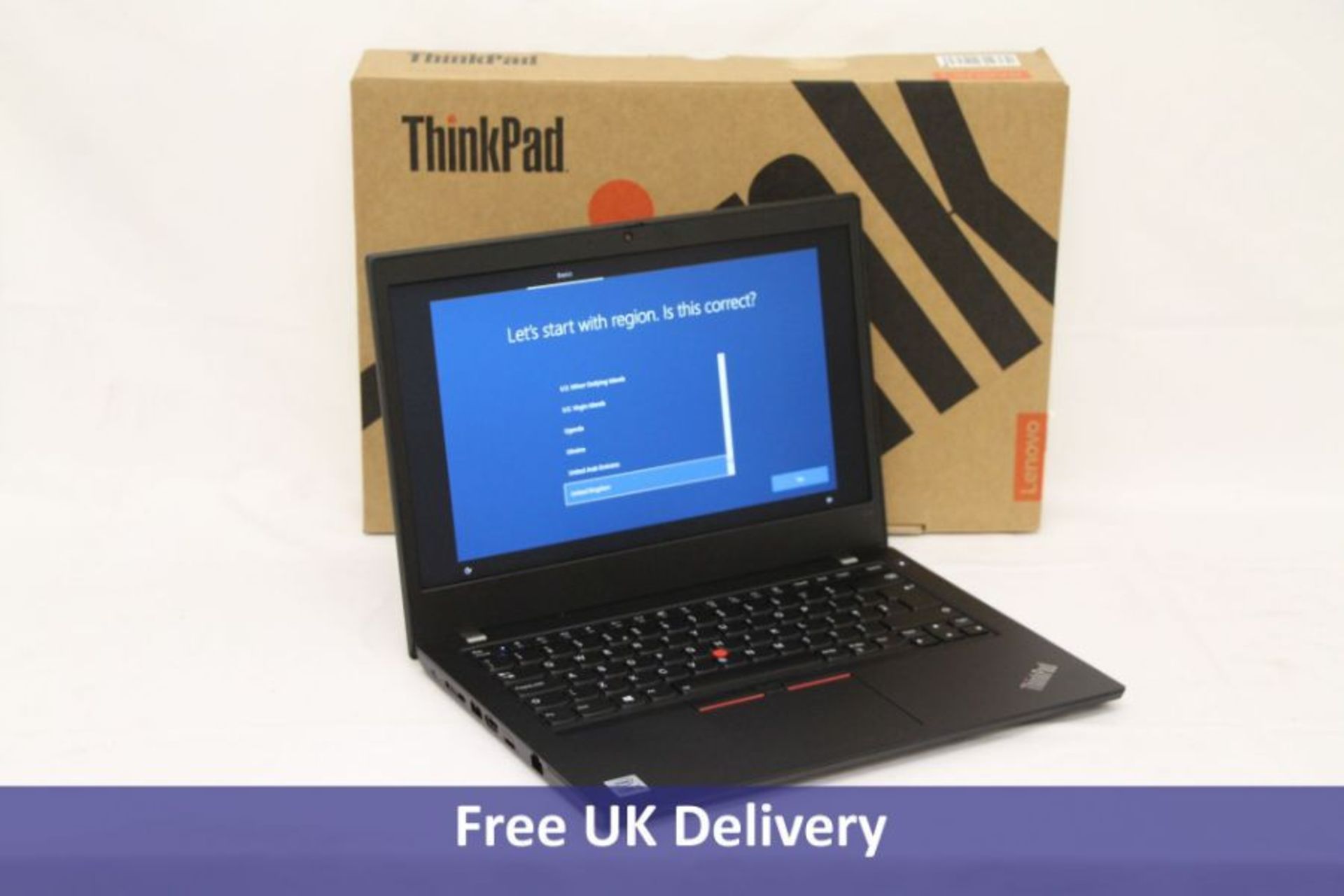 Lenovo ThinkPad L14 Gen 1 Laptop, Core i5-10310U, 16GB RAM, 240GB SSD, Windows 10 Pro, Black. Brand