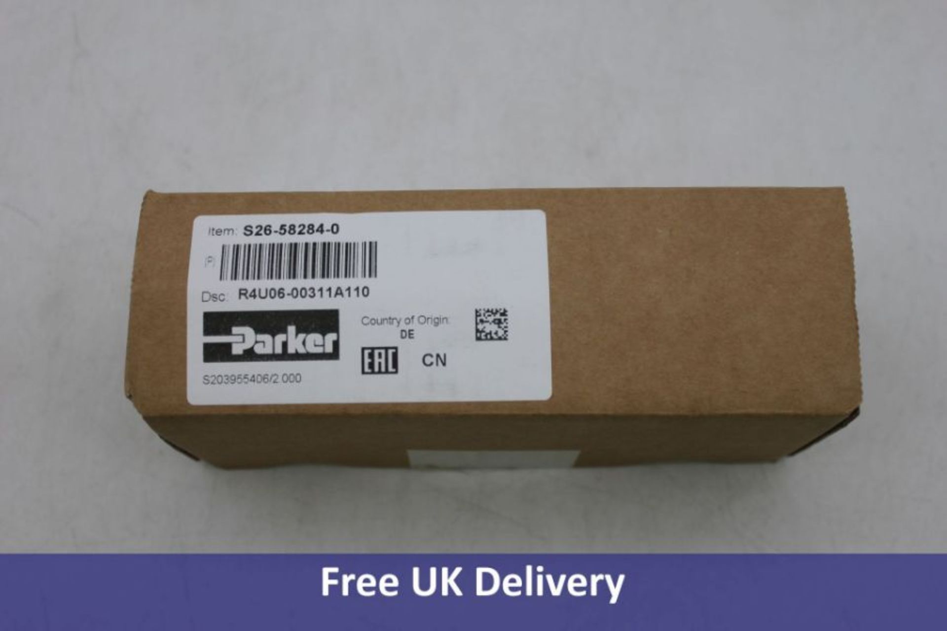 Parker Valve R4U06 003 11 A1 S26-58284-0