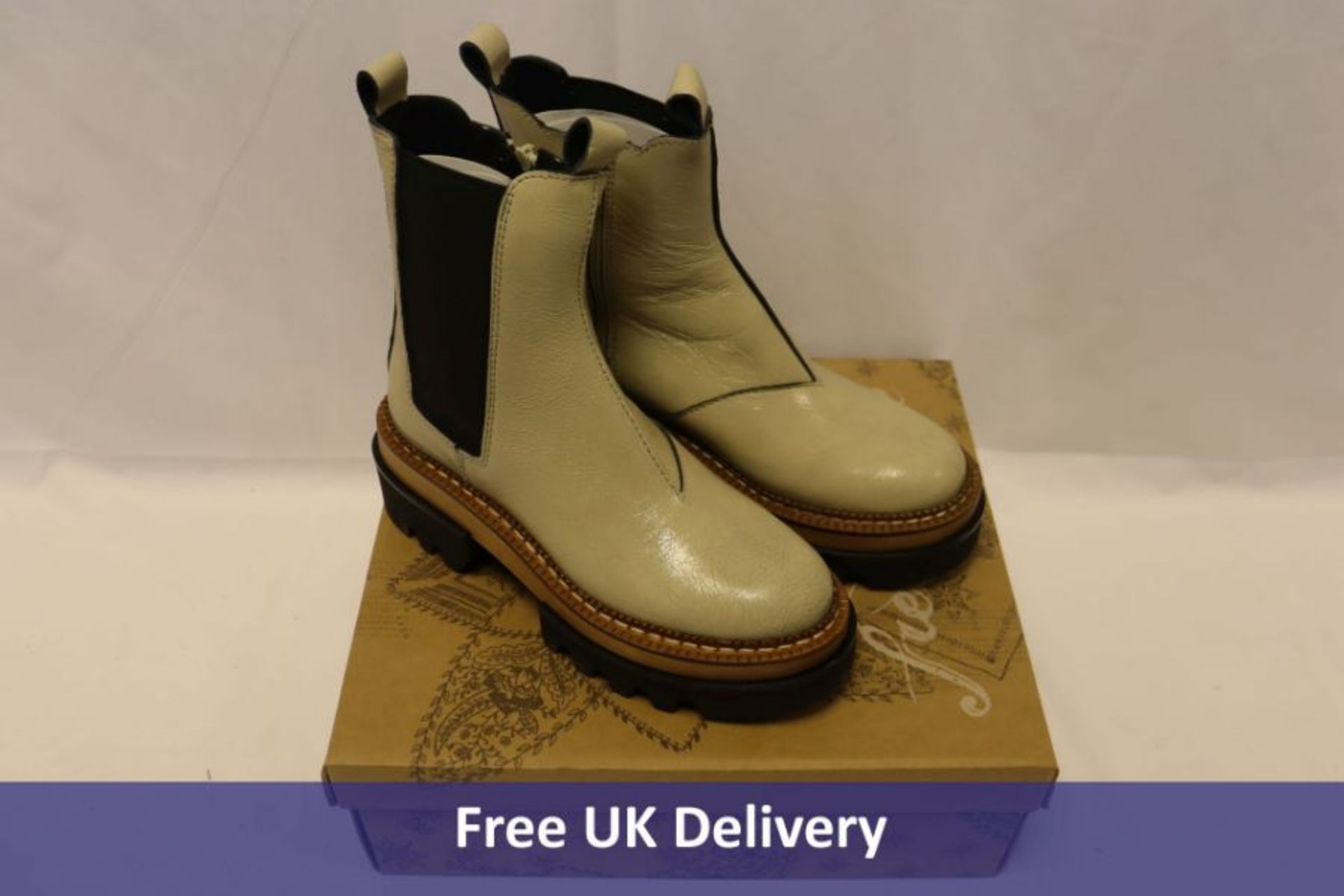 Vance Chelsea Clog Boots, Oatmeal, UK 6.5