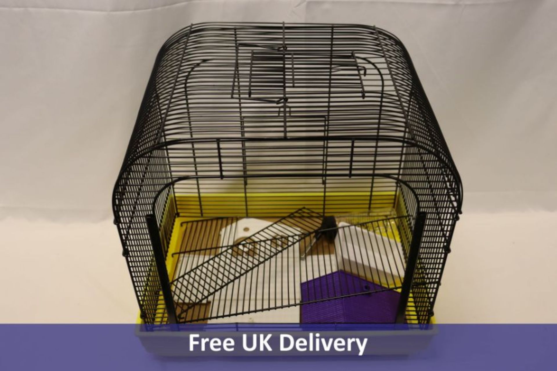 Two Hamster Cages complete with Wheel, House, Bowl and Water Bottle