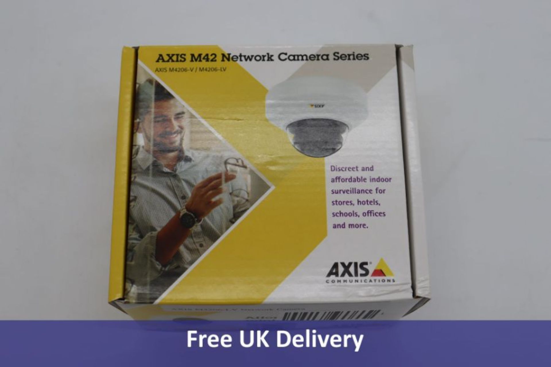 Axis M4206-LV Ultra Compact 3-6 mm Surveillance Camera