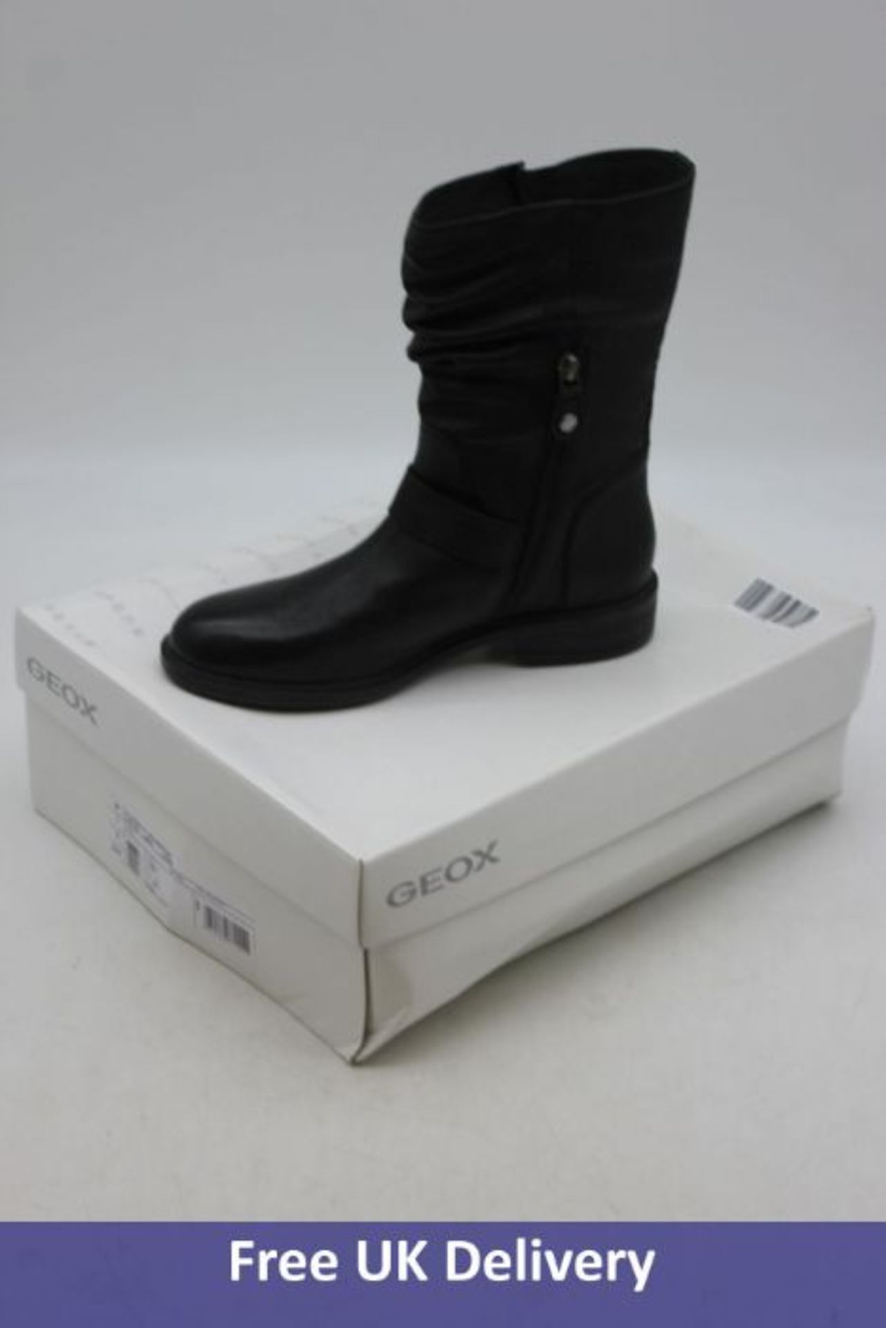 Three pairs of Geox Women's Boots to include 2x D Catria a Mid Calf Boot, Black UK 7 and 1x D Felici - Image 2 of 3