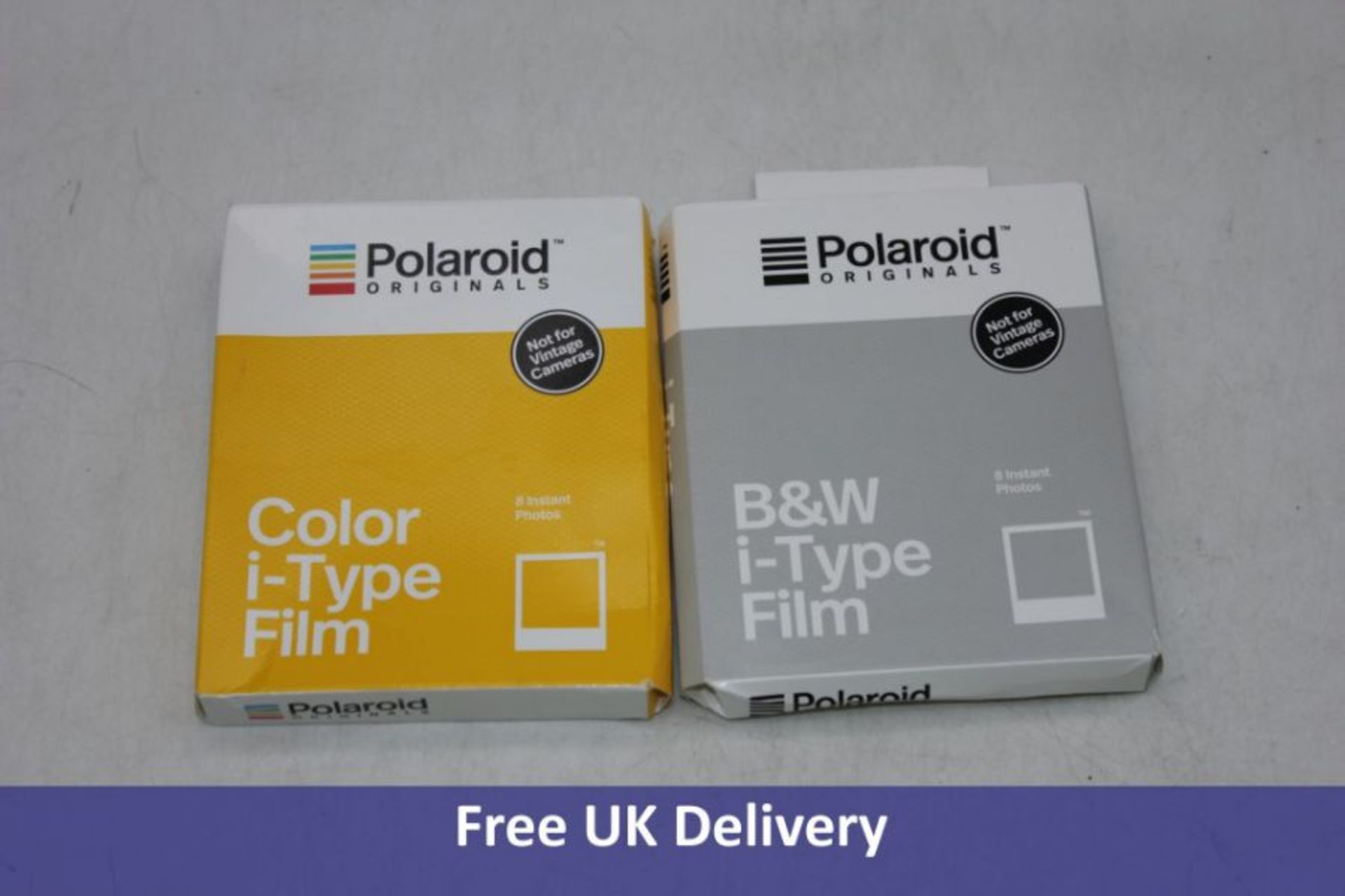 Polaroid Camera Accessories to include 2x Colour Film 600, 1x Polaroid Originals i-Type Film Pack, C - Image 2 of 2