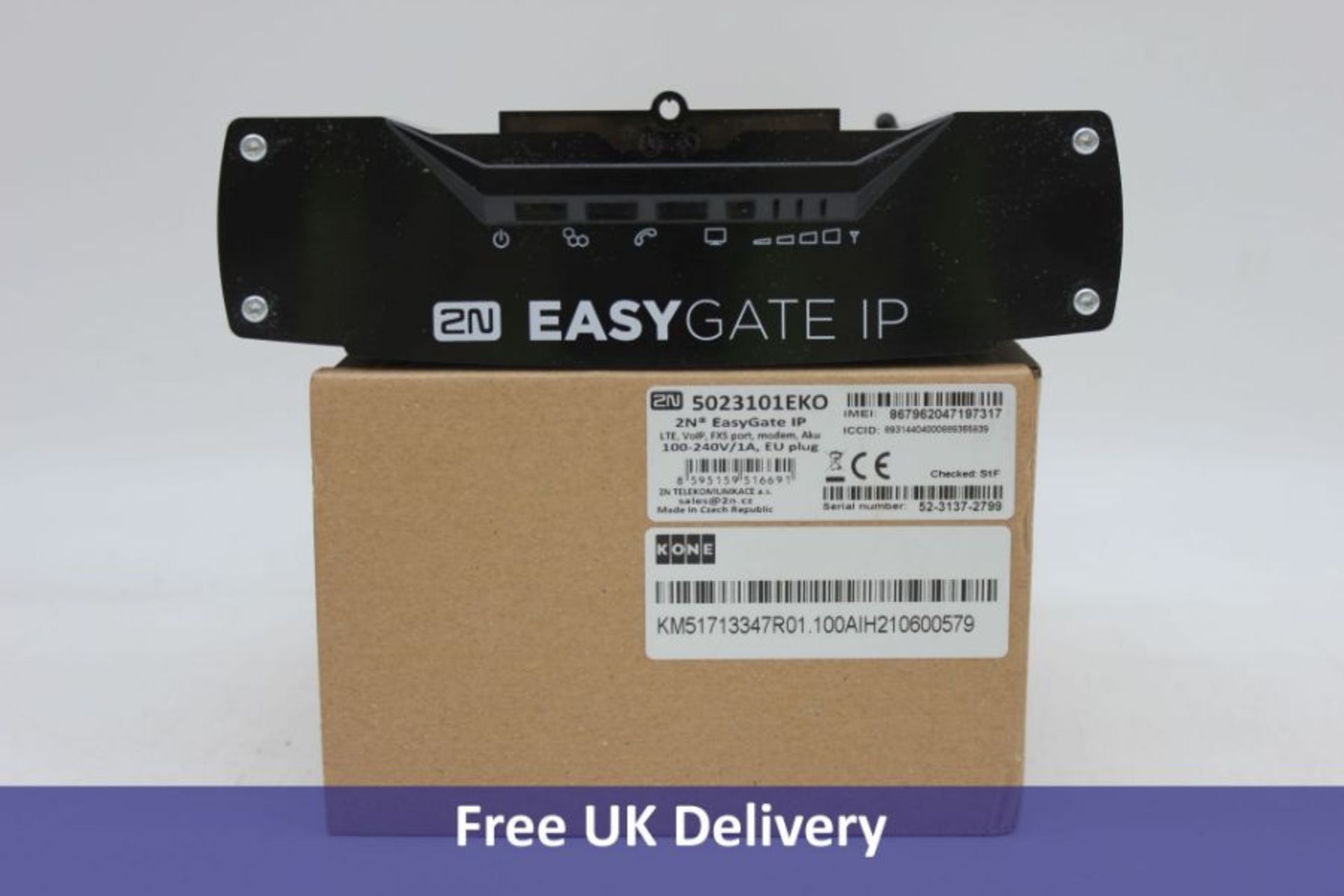 2N EasyGate IP Modem, Serial No. 52-3137-2799, Used