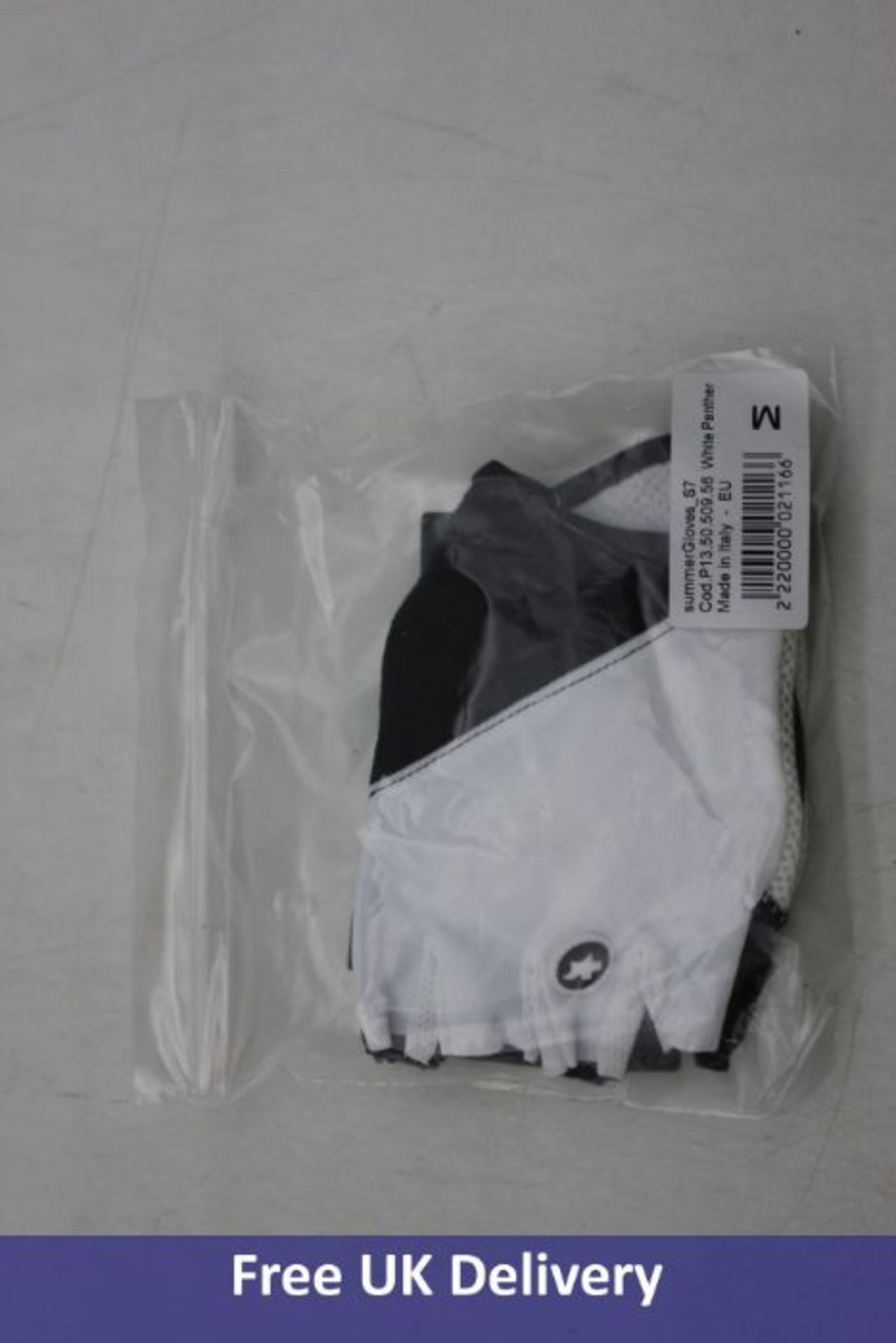 Assos Mille GT Bib Shorts, Black, Size S, 1x Summer Gloves S7, White Panther, Size M and 1x Summer G - Image 2 of 2