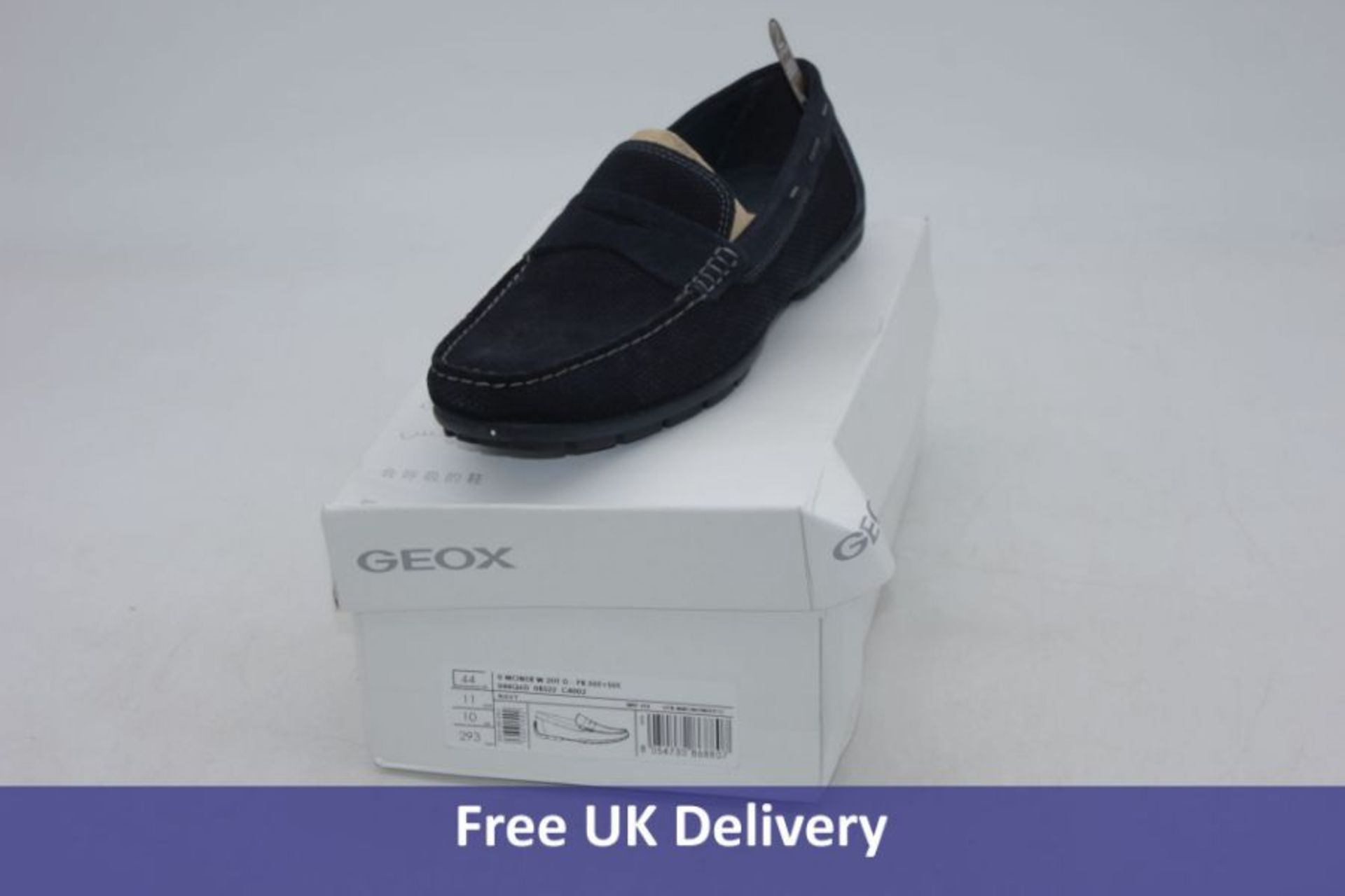 Two pairs of Geox Men's Footwear to include 1x Alberick Lace Up Boot, Black, UK 10 and 1x Moner Sued - Image 2 of 2