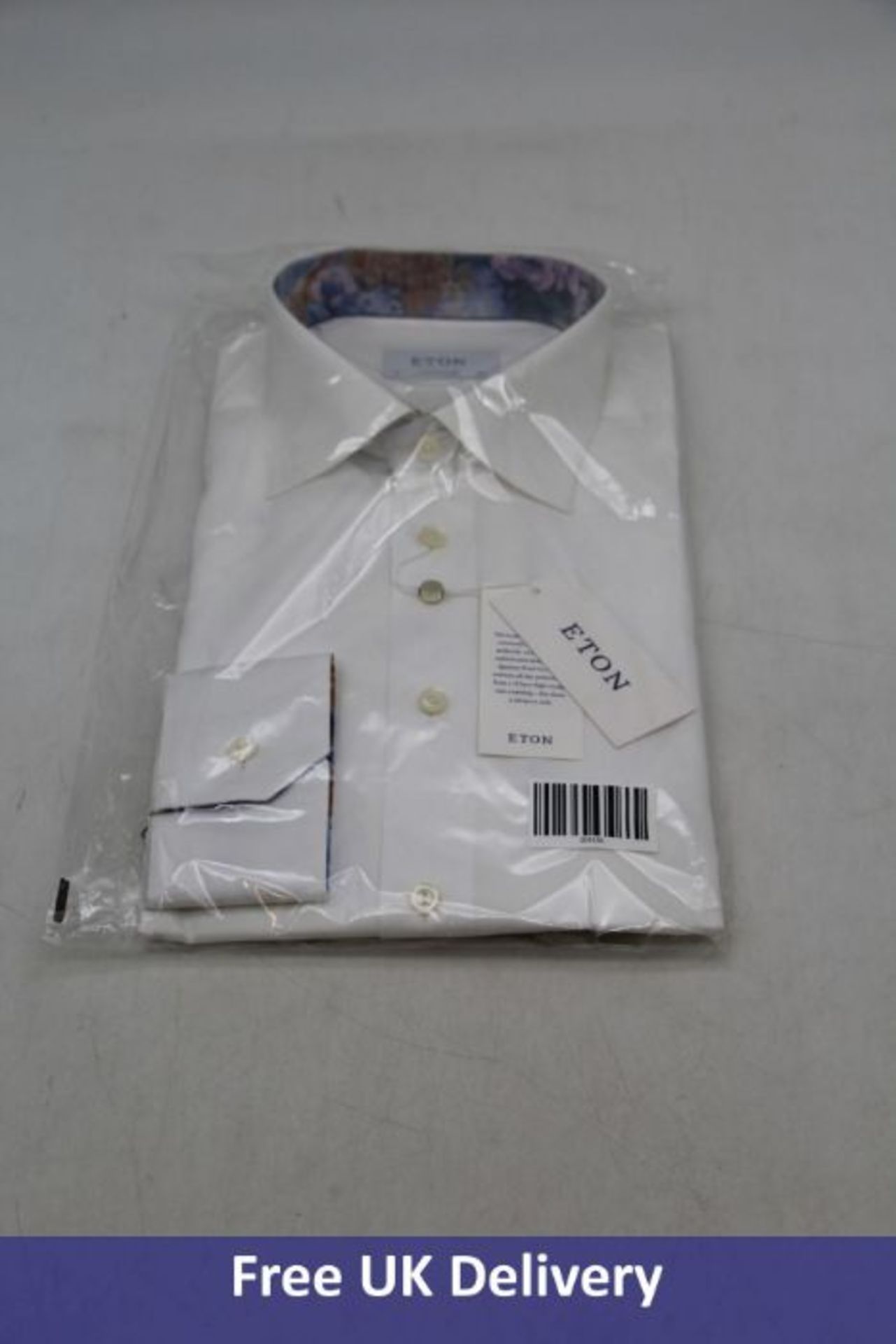ETON Men's Contemporary Shirt, White, Size 42 / 16.5