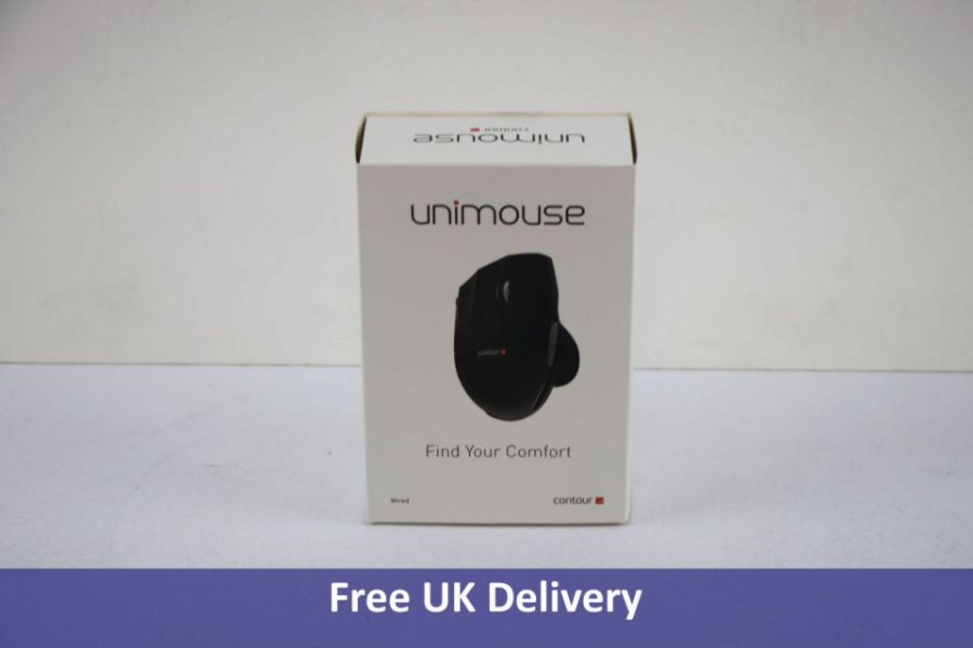Contour Unimouse Infrared Mouse Slate, Black