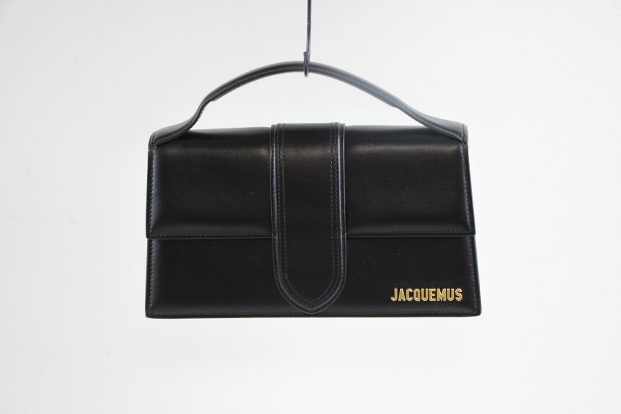 Jacquemus Women's 'Le Grand' Bambino Crossbody Strap Handbag, Black