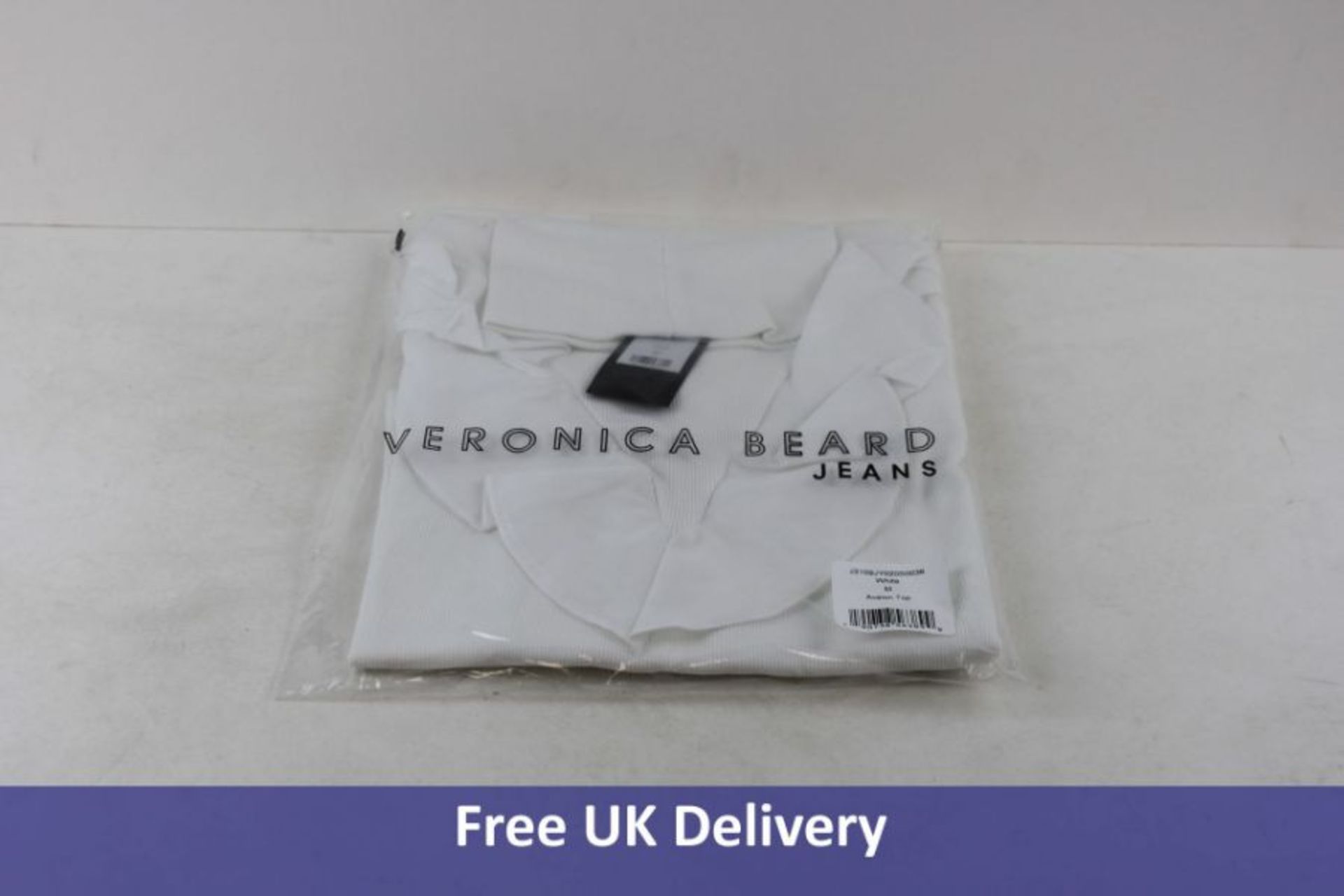 Veronica Beard Jeans Women's Avalon Top, White, Size M
