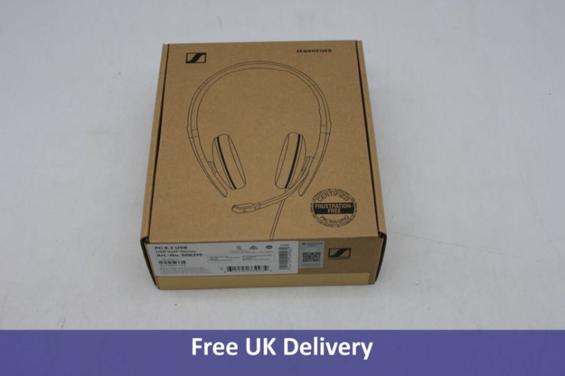 Ten EPOS Sennheiser PC 8.2 Chat USB headsets with Microphone