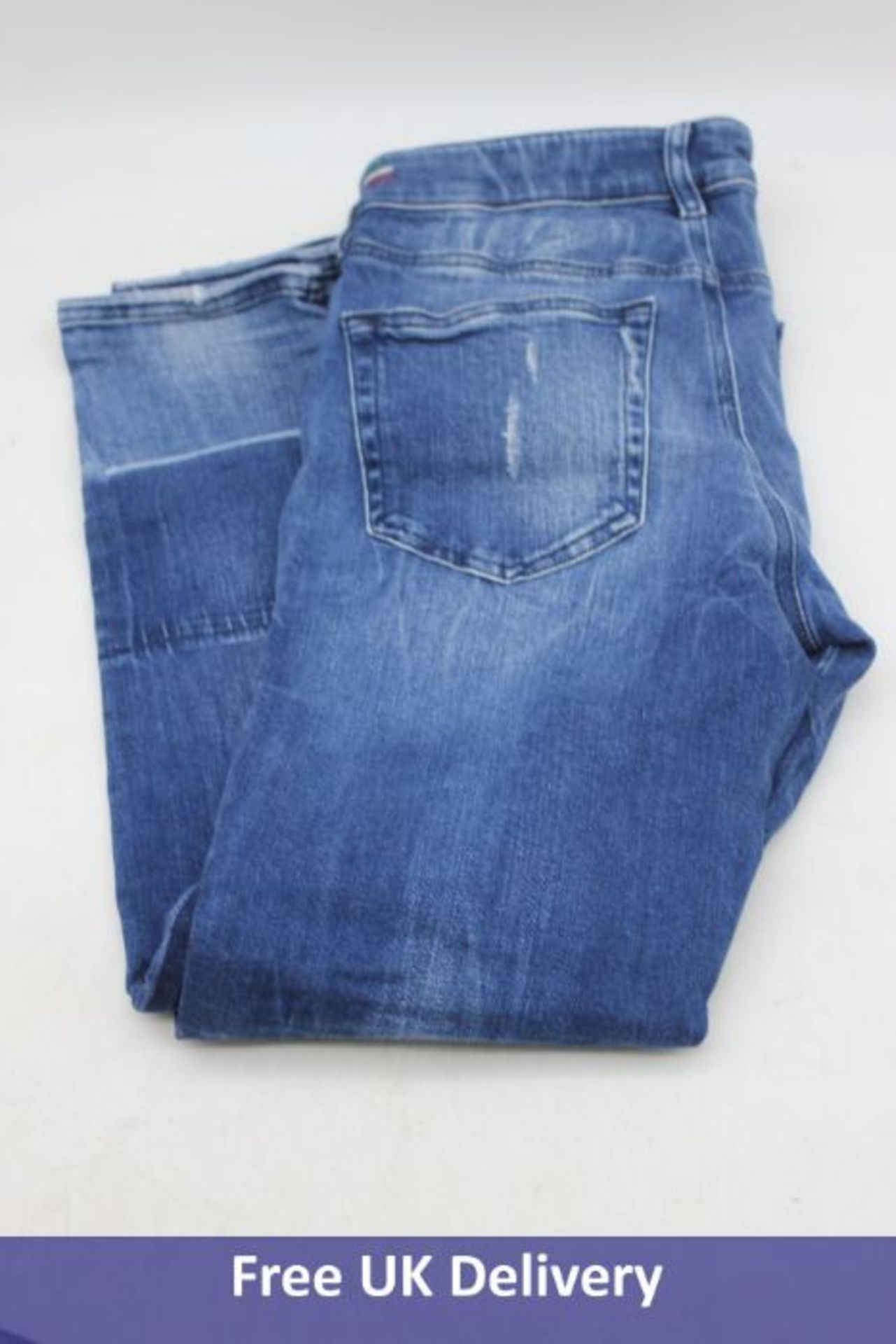 Diesel Women's SLANDY Pantaloni, Blue, Size W30 / L30