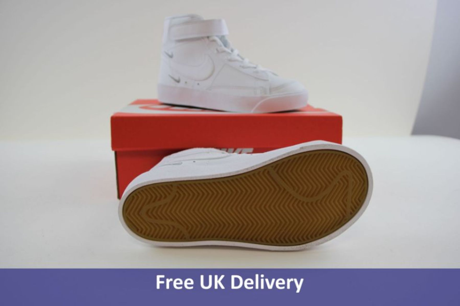 Nike Kid's Blazer Mid 77 SE Trainers, White, UK 11.5