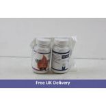 Two Bottles of Supplements to Include 1x Fastburnix for Slimming, 60 Capsules, EXP 11.22 and 1x Deto