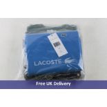 Three items of Lacoste Children's Clothing, Age 3 years, to Include 1x Crew Neck Cotton Jersey T-shi