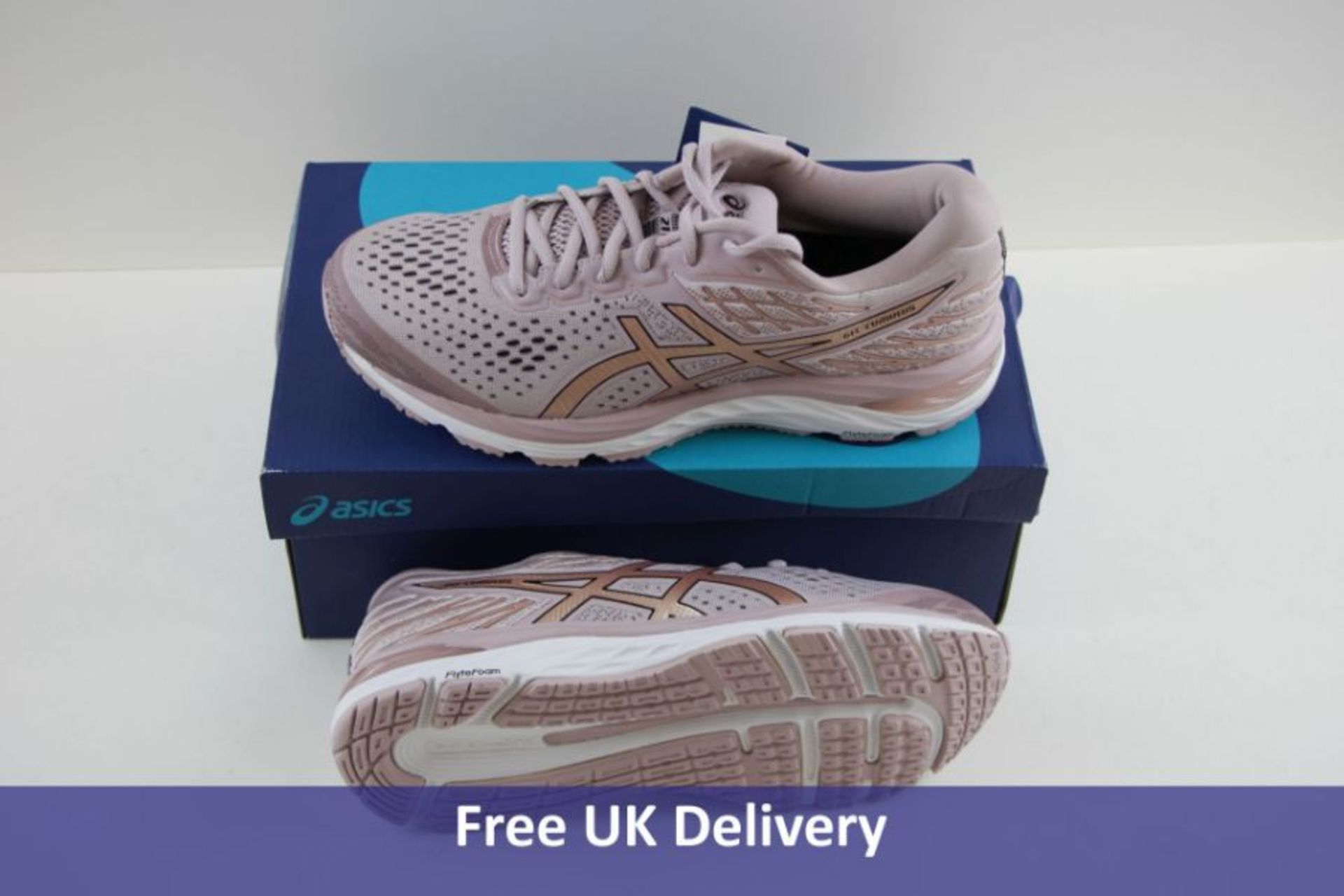 Asics Women's Gel Cumulus 21 Trainers, Watershed Rose and Rose Gold, UK 8.5