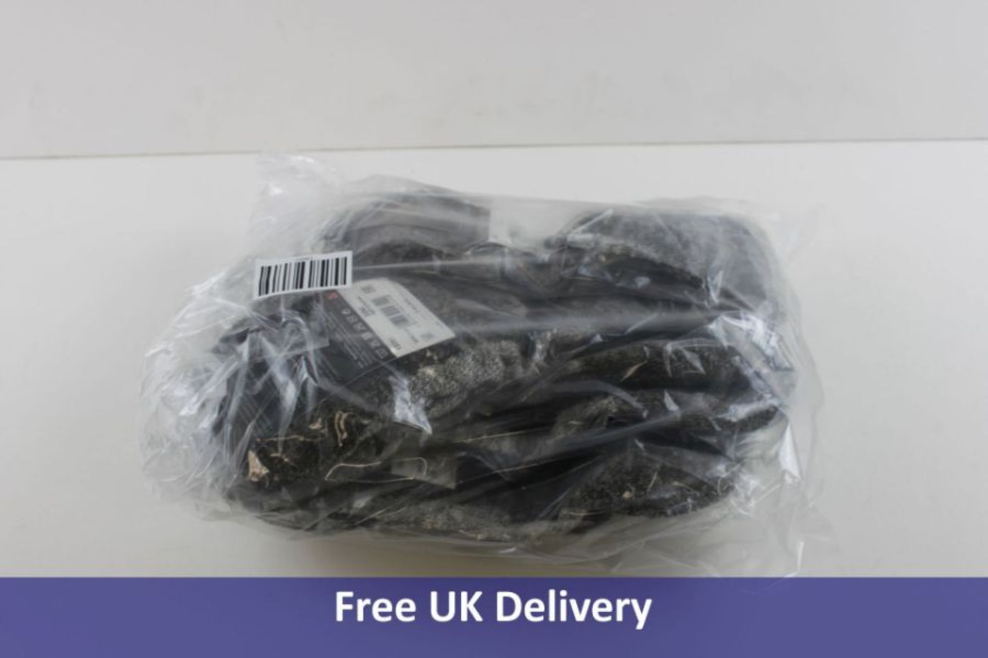Four Pairs of Falke Lodge Homepad Slipper Socks with Anti Slip, Grey, UK 10-11